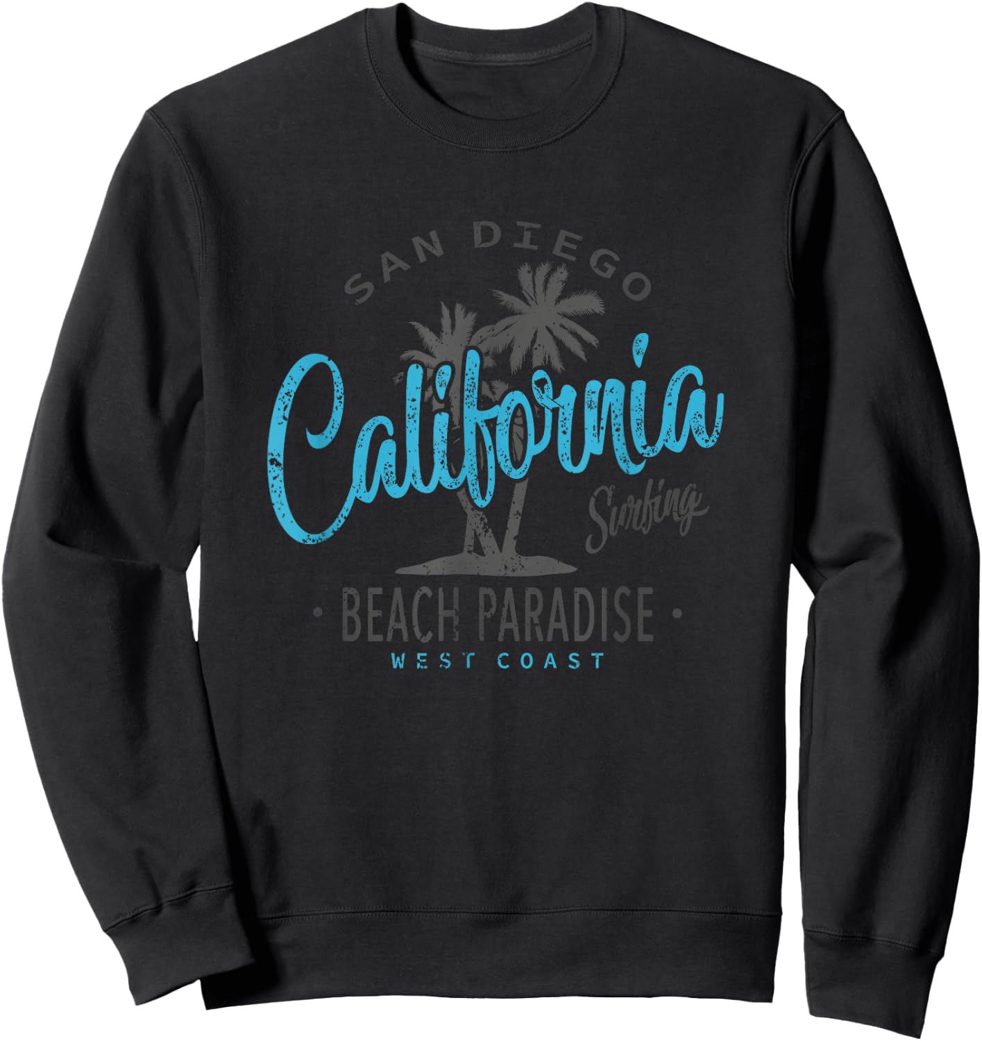 California San Diego Sweatshirt - Sweatshirt | Black