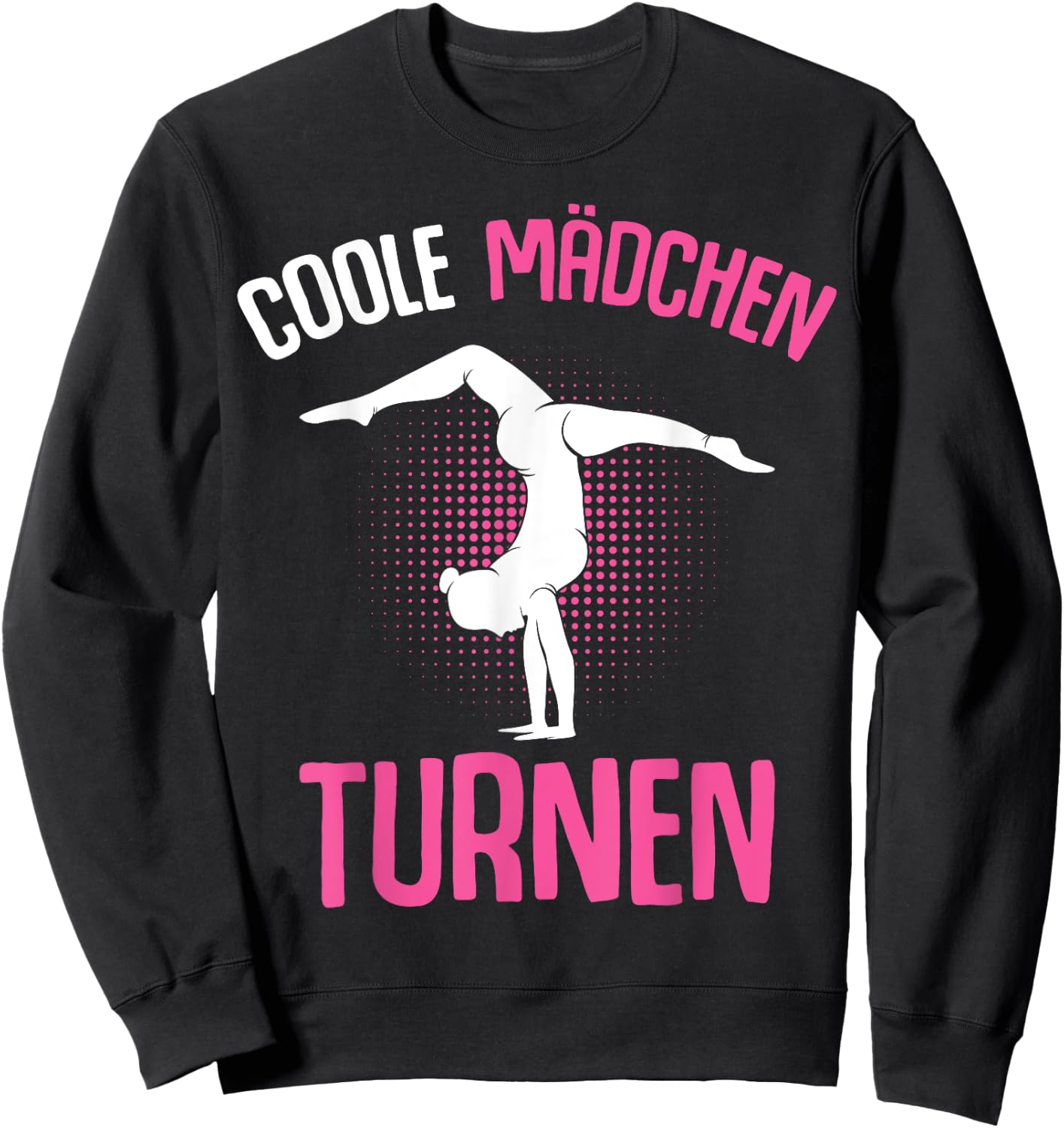 Cool Girls' Gymnastics Children's Sweatshirt - Sweatshirt | Black