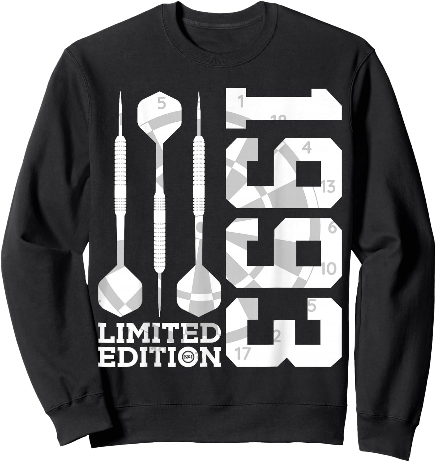 Limited Edition 1993 Darts 33. Geburtstag Sweatshirt - Sweatshirt | Black