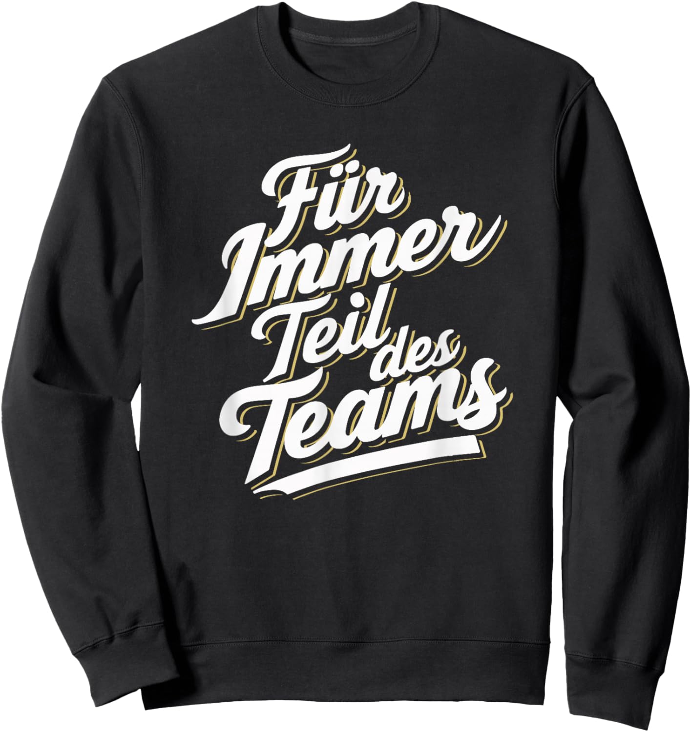 Für Immer Teil - Trainer Abschied Ruhestand Danke Fußball Sweatshirt - Sweatshirt | Black
