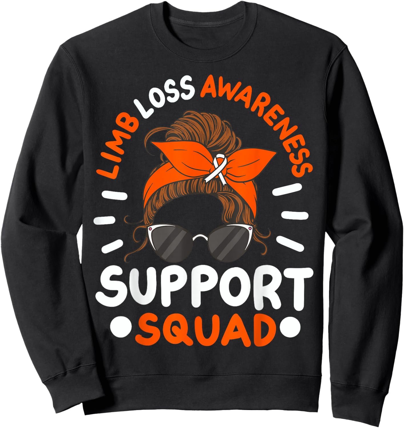 Limb Loss Awareness Support Squad Sweatshirt - Sweatshirt | Black