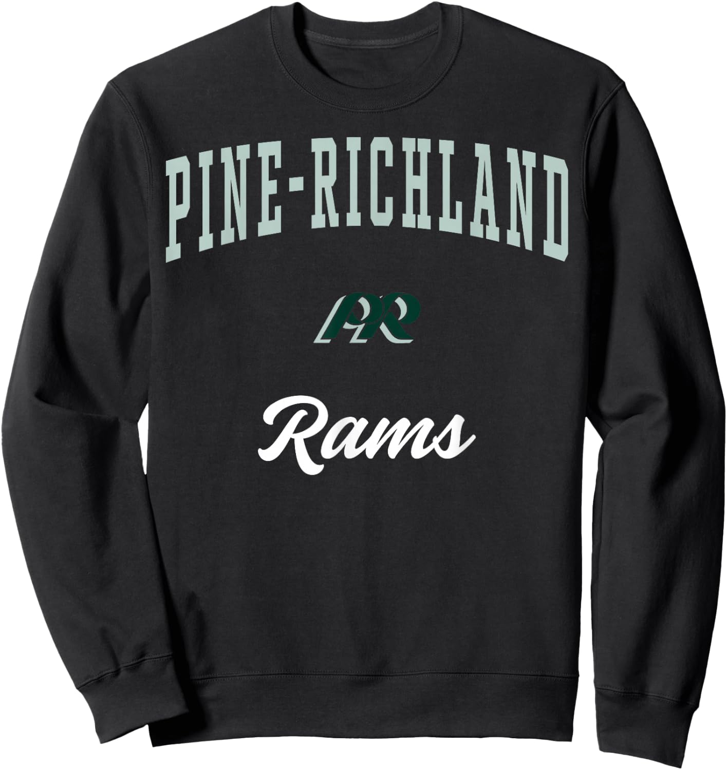 Pine-Richland High School Rams Sweatshirt - Sweatshirt | Black