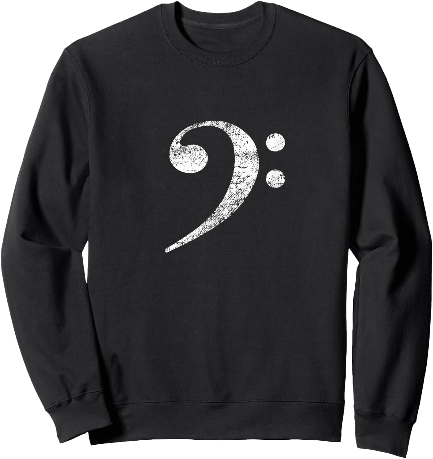 Bass Key Bassist Gift , Black, S Sweatshirt - Sweatshirt | Black