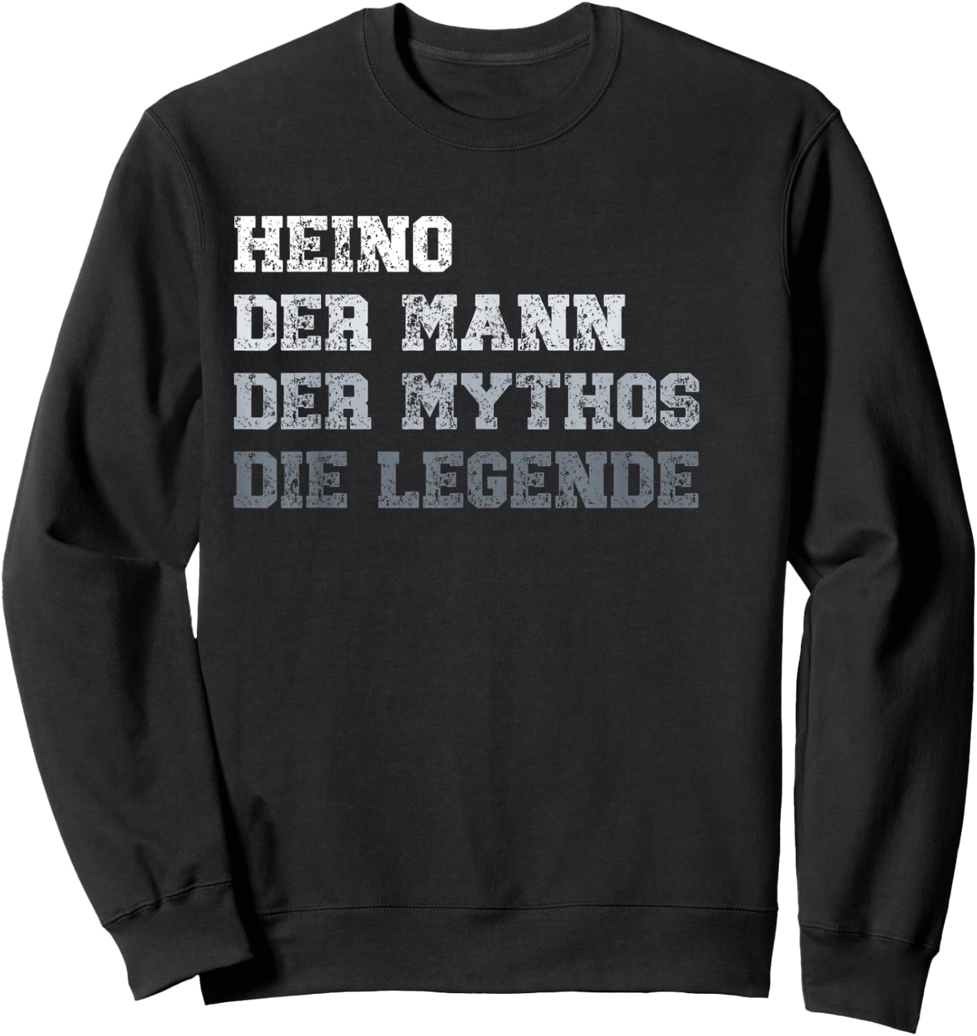 Herren Heino der Mann der Mythos die Legende Sweatshirt - Sweatshirt | Black