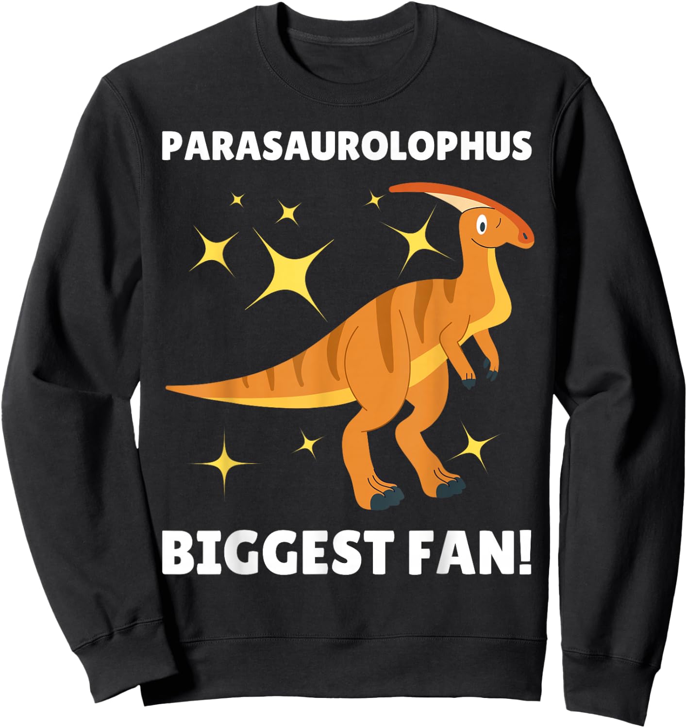 Parasaurolophus Sweatshirt - Sweatshirt | Black