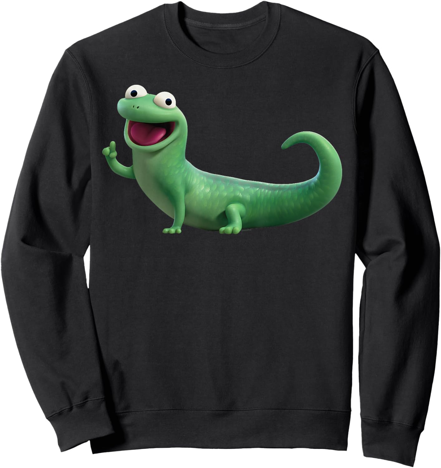 Disney & Pixar's Hoppers Tom Lizard Big Pose Sweatshirt - Sweatshirt | Black