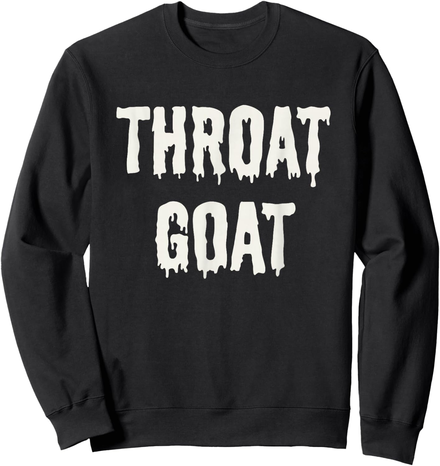 Throat Goat Sweatshirt - Sweatshirt | Black