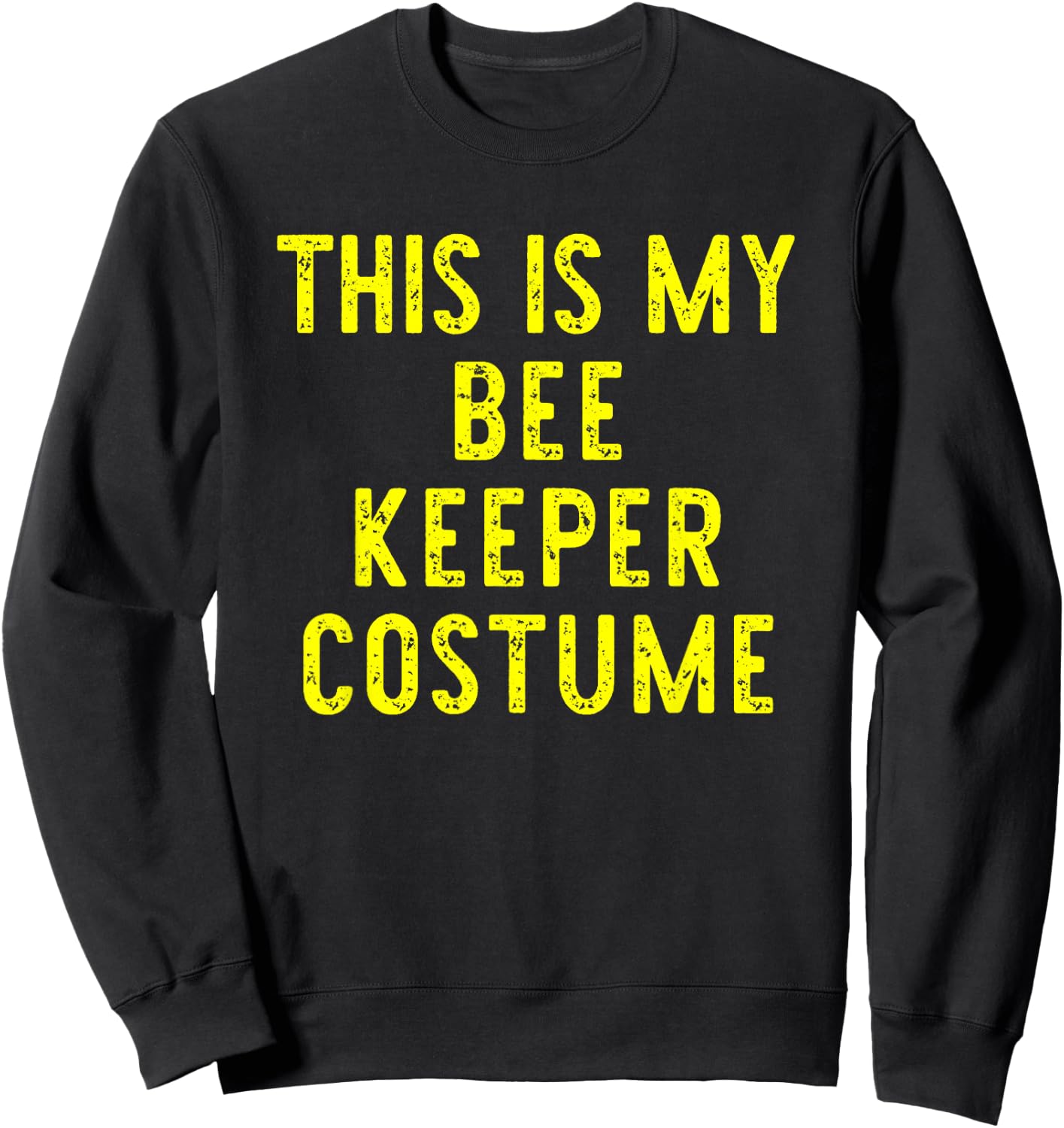 This is My Bee-Keeper Costume Halloween Simple Kid Beekeeper Sweatshirt - Sweatshirt | Black