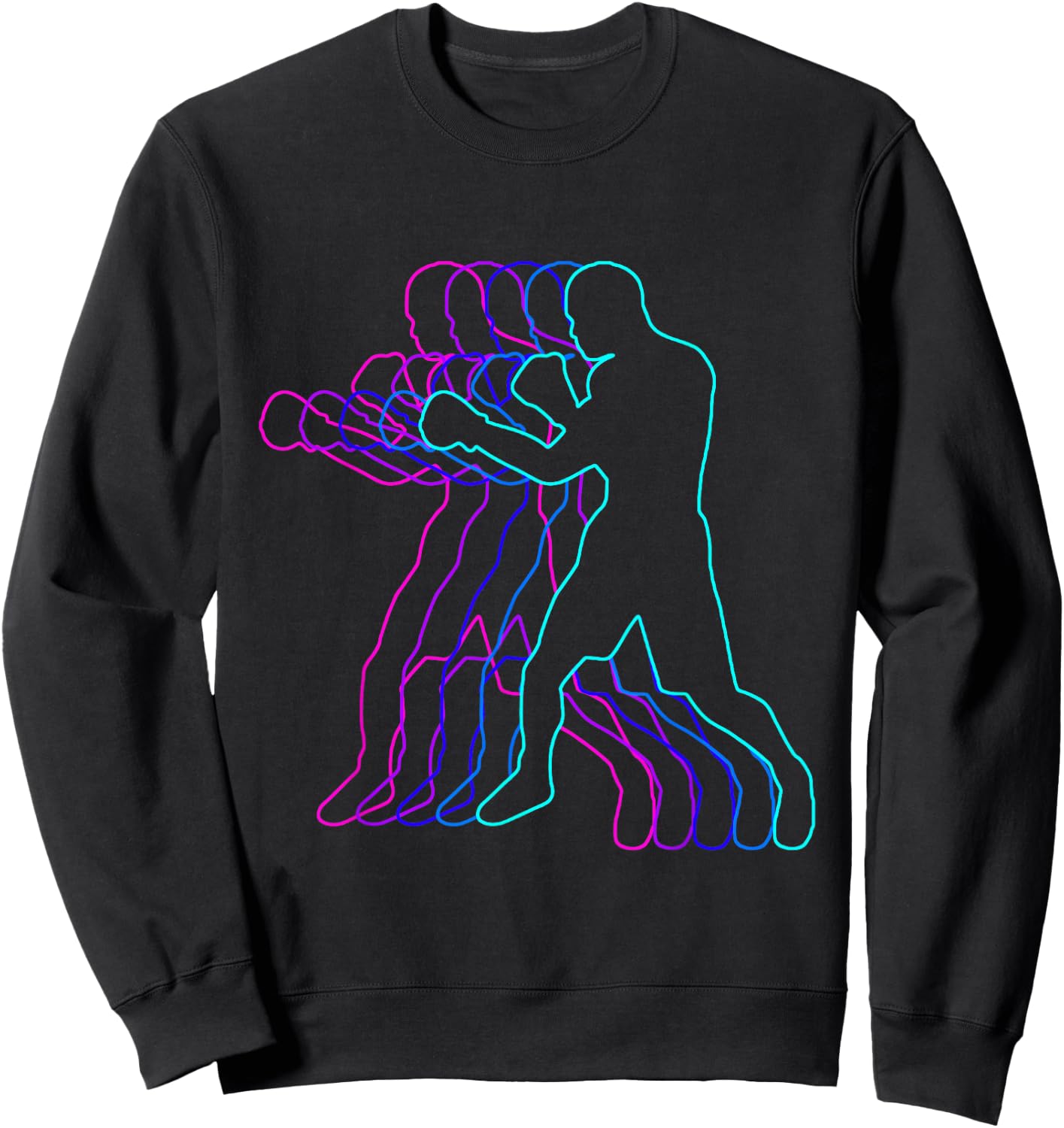 Boxing Boxer Gift Clothes For Boys Youth Men Kids Teens Sweatshirt - Sweatshirt | Black