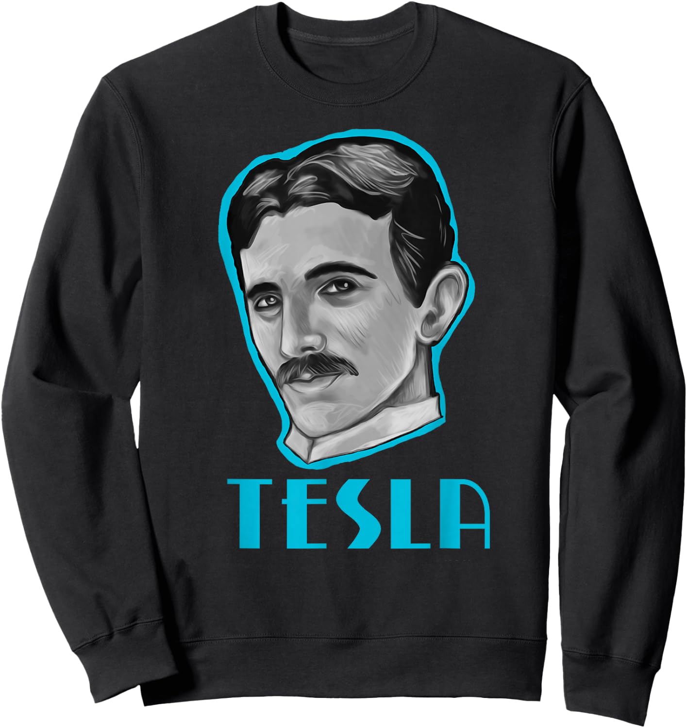Nikola Tesla Sweatshirt - Sweatshirt | Black