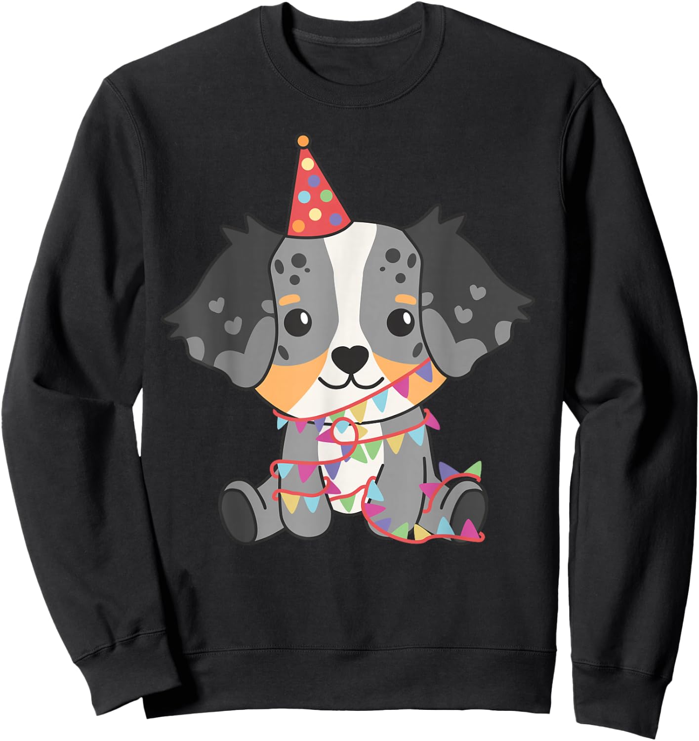 Australian Shepherd Birthday for Children Sweatshirt - Sweatshirt | Black