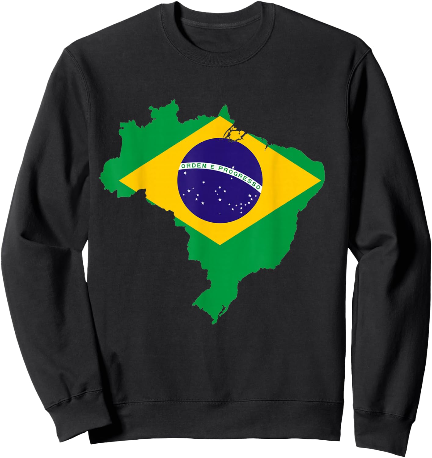 Brasilien , brasilianische Kleidung, Brasilien Shirt für Damen Herren Sweatshirt - Sweatshirt | Black