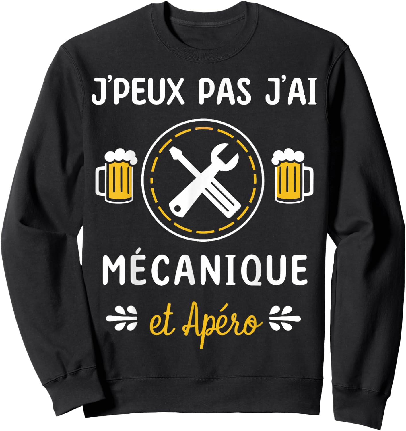 I Can't Have Mechanical Sweatshirt - Sweatshirt | Black