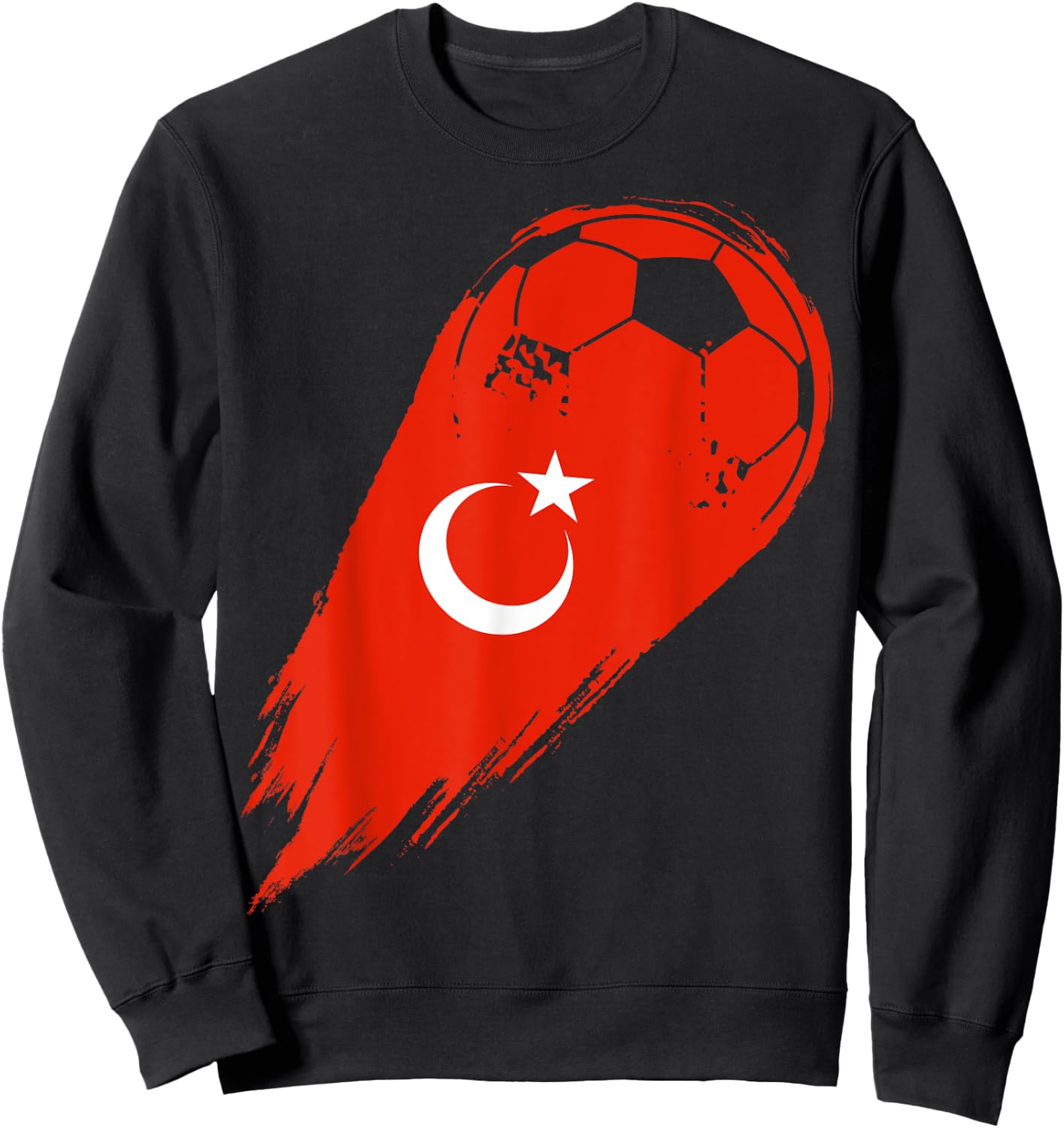 Türkiye Soccer Player of Pride Turkey Sweatshirt - Sweatshirt | Black