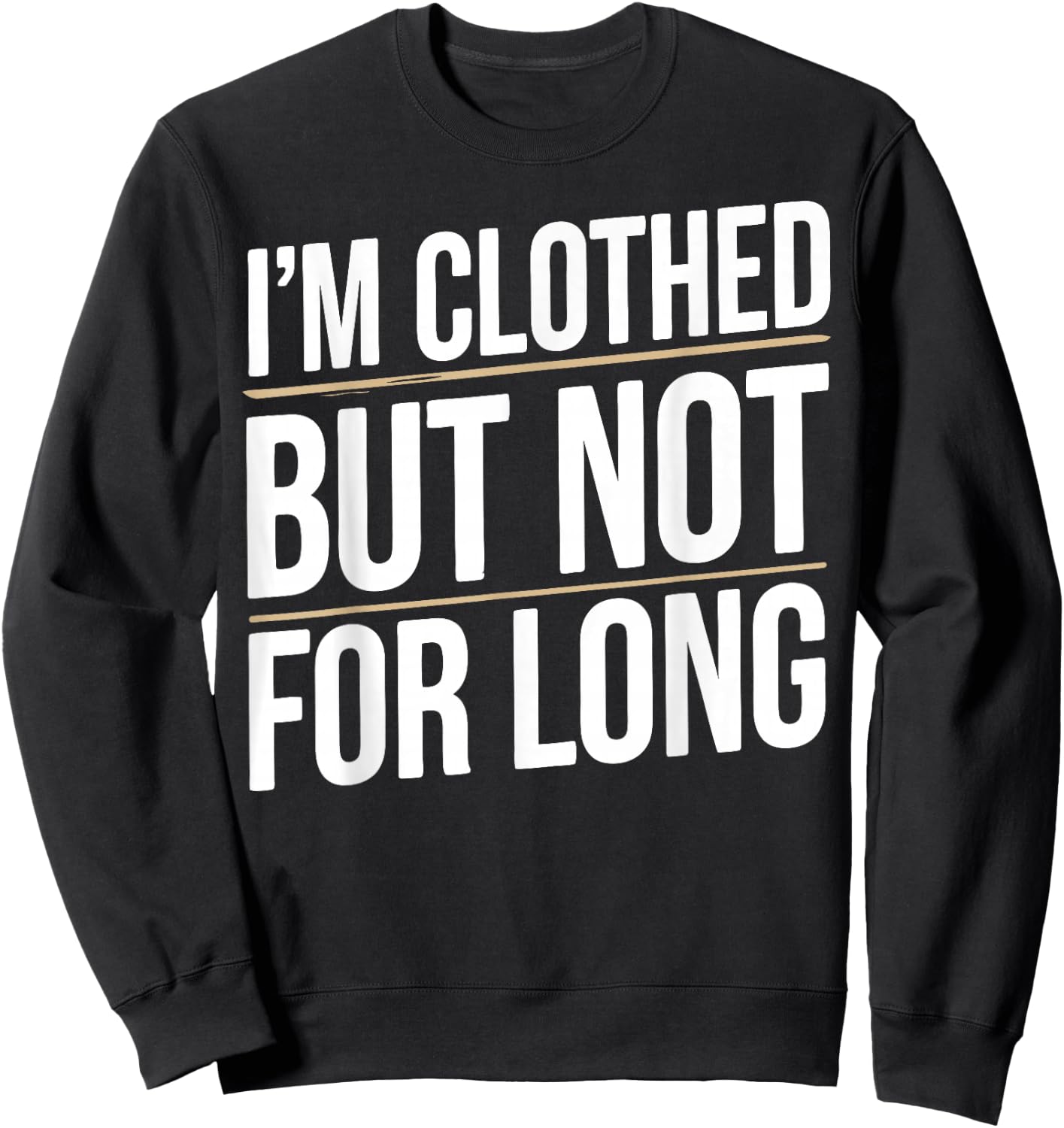 Nudist Camp Naturism Nudity Funny Naturist Sweatshirt - Sweatshirt | Black