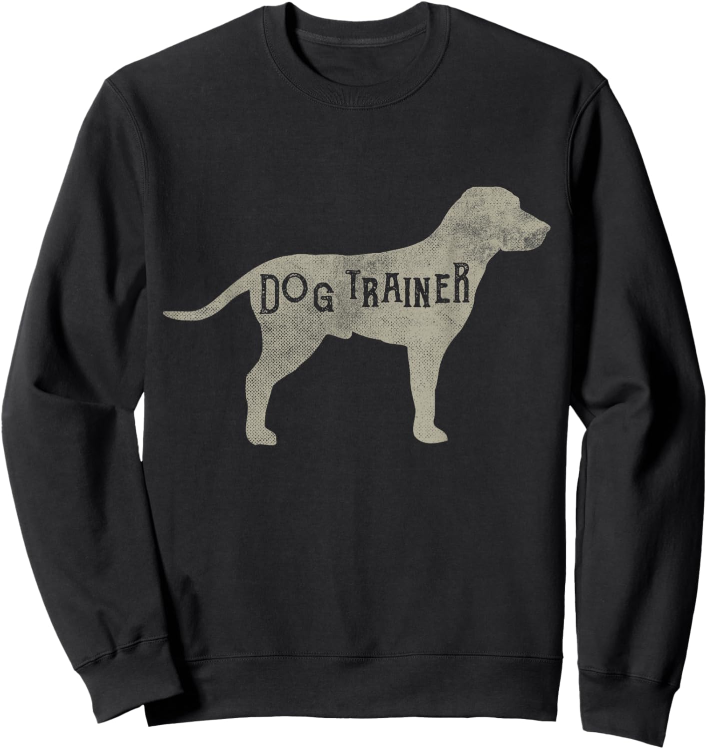 Dog Trainer Love Dogs Dog Lover Training Gifts Sweatshirt - Sweatshirt | Black