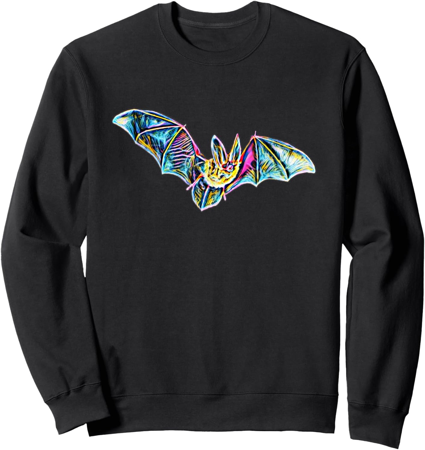 Fledermaus Vampir Halloween Fledermäuse Sweatshirt - Sweatshirt | Black