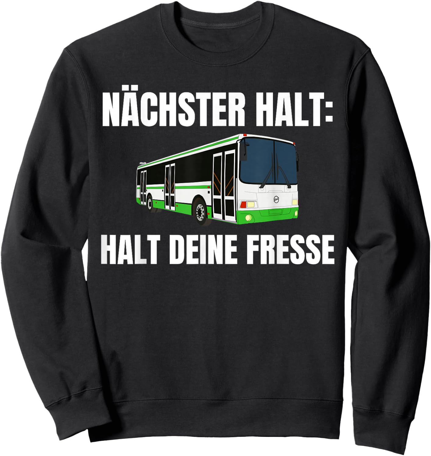 Next Hold - Hold Your Fresse , black Sweatshirt - Sweatshirt | Black