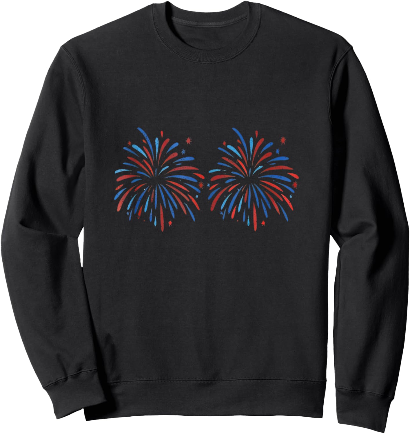 Funny Im Just Here for The Fireworks 4th of July Couple 2026 Sweatshirt - Sweatshirt | Black