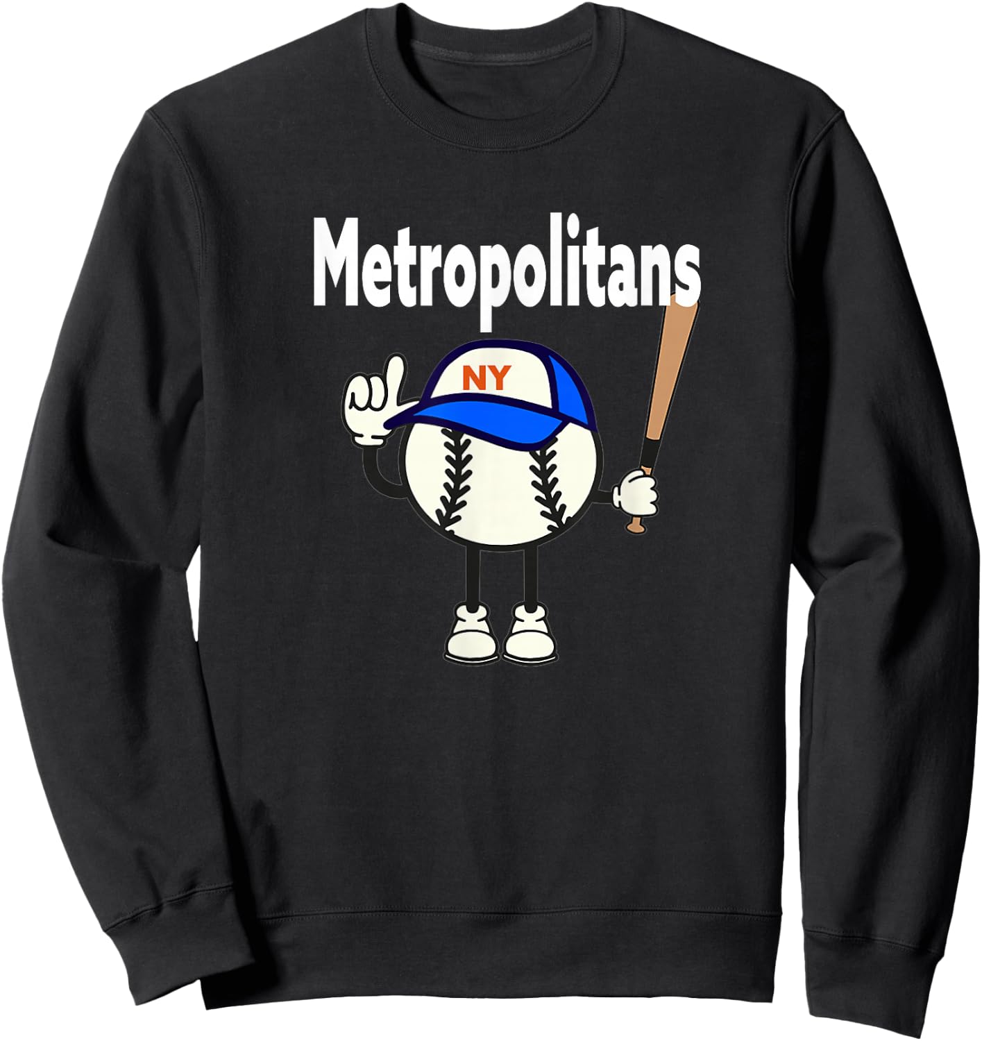 Metropolitans_Miracle Mets_001 Sweatshirt - Sweatshirt | Black
