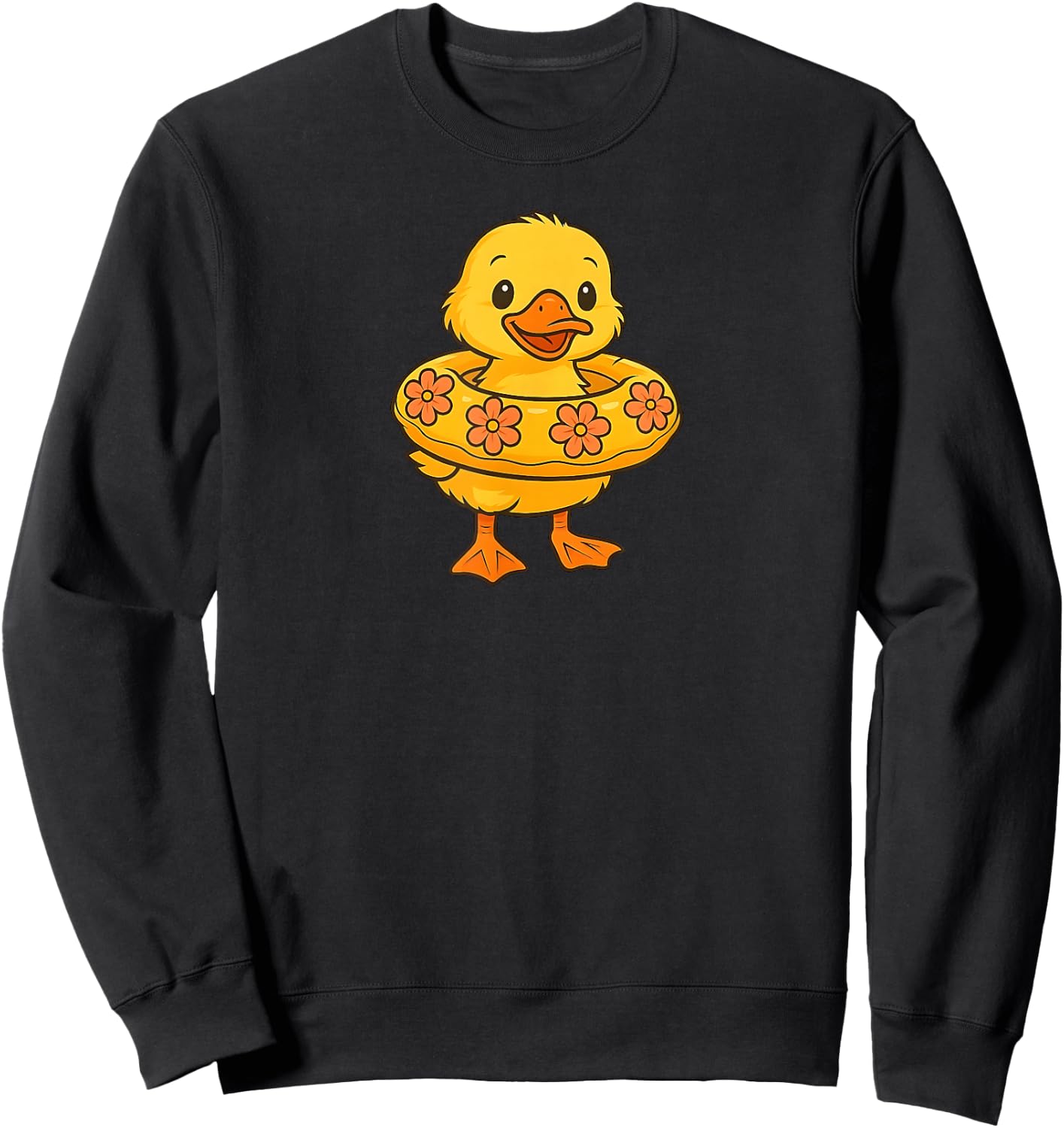 Ducky Floaty Sweatshirt - Sweatshirt | Black