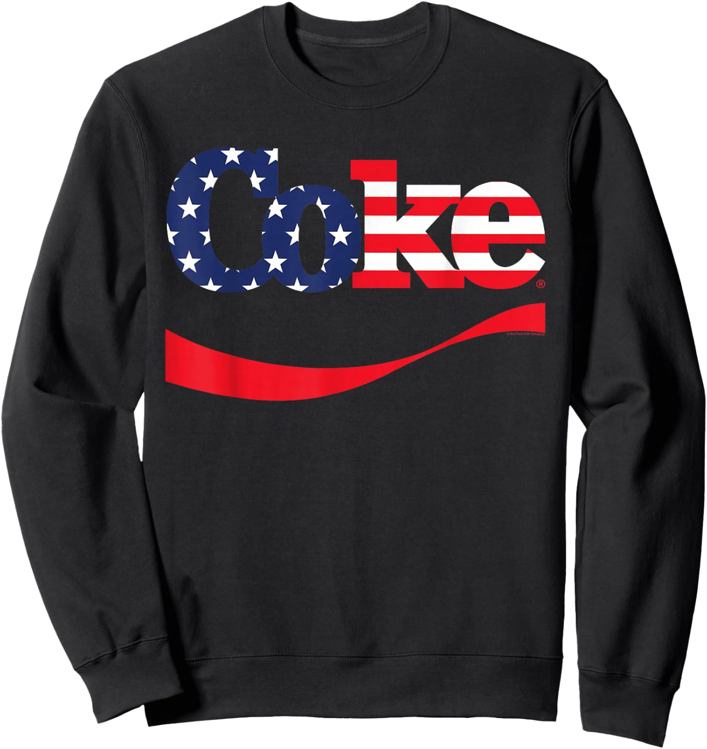 Coca-Cola - Flag Sweatshirt - Sweatshirt | Black