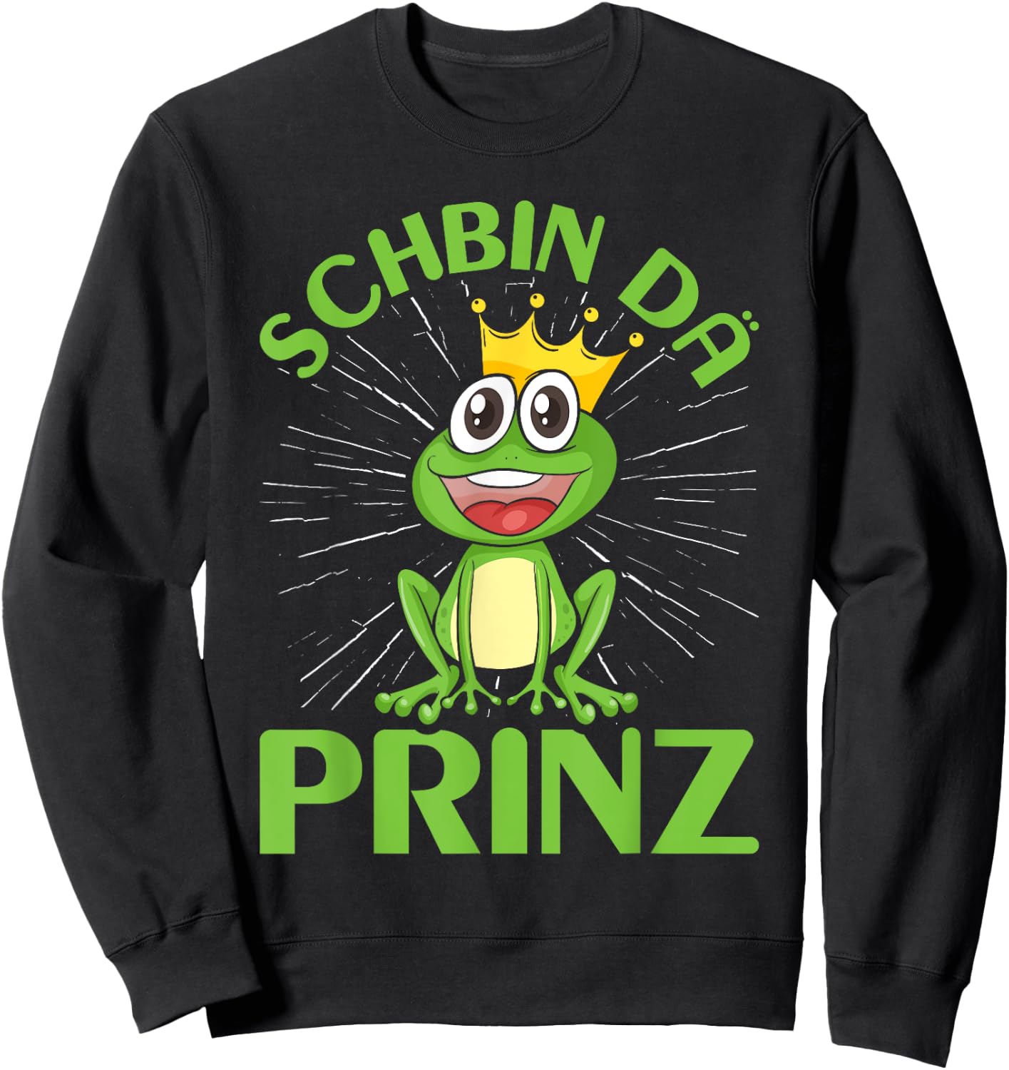 Carnival Costume Party Schbin Da Prince Funny Cologne , black Sweatshirt - Sweatshirt | Black