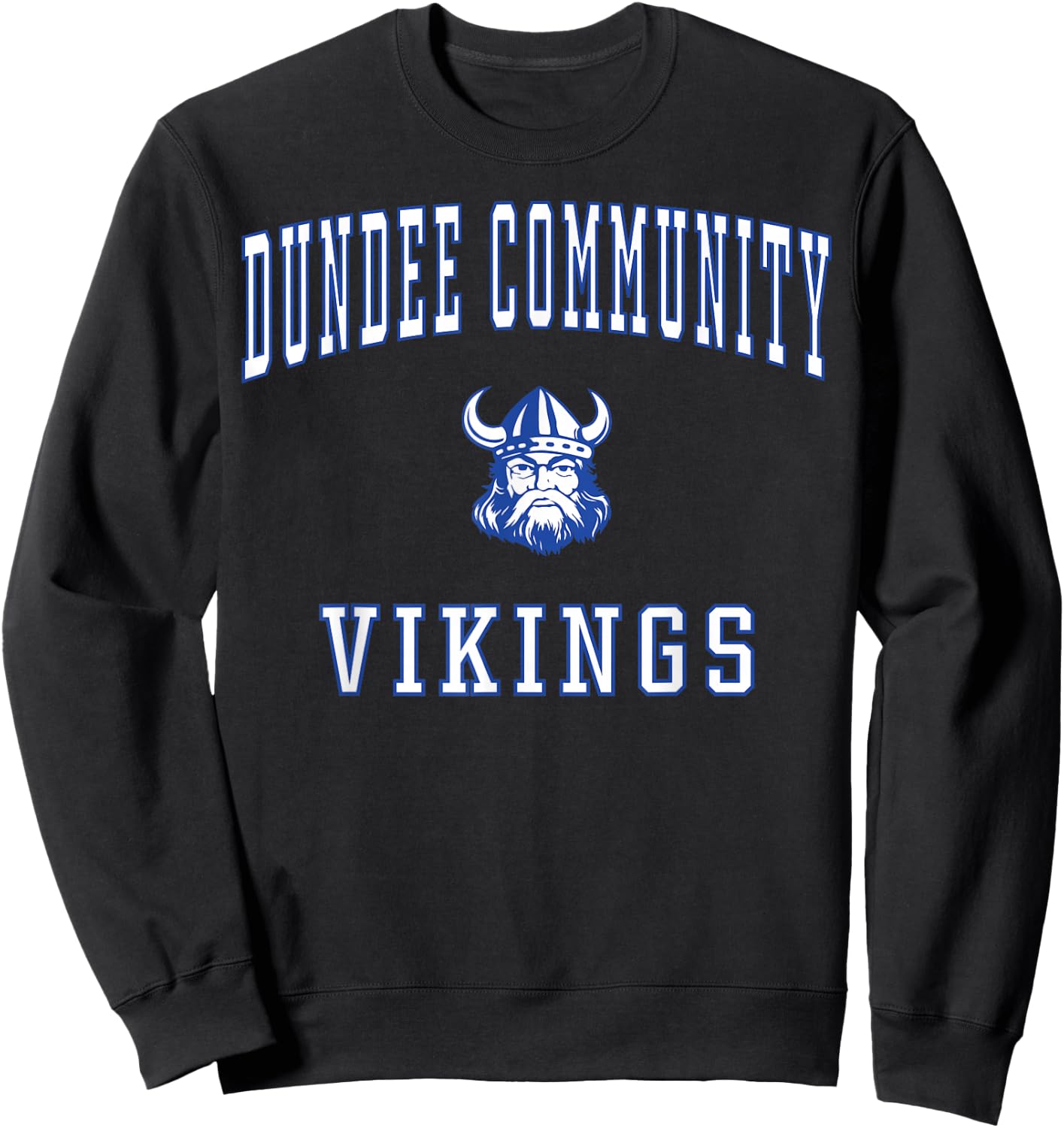 Dundee Community High School Vikings Sweatshirt - Sweatshirt | Black