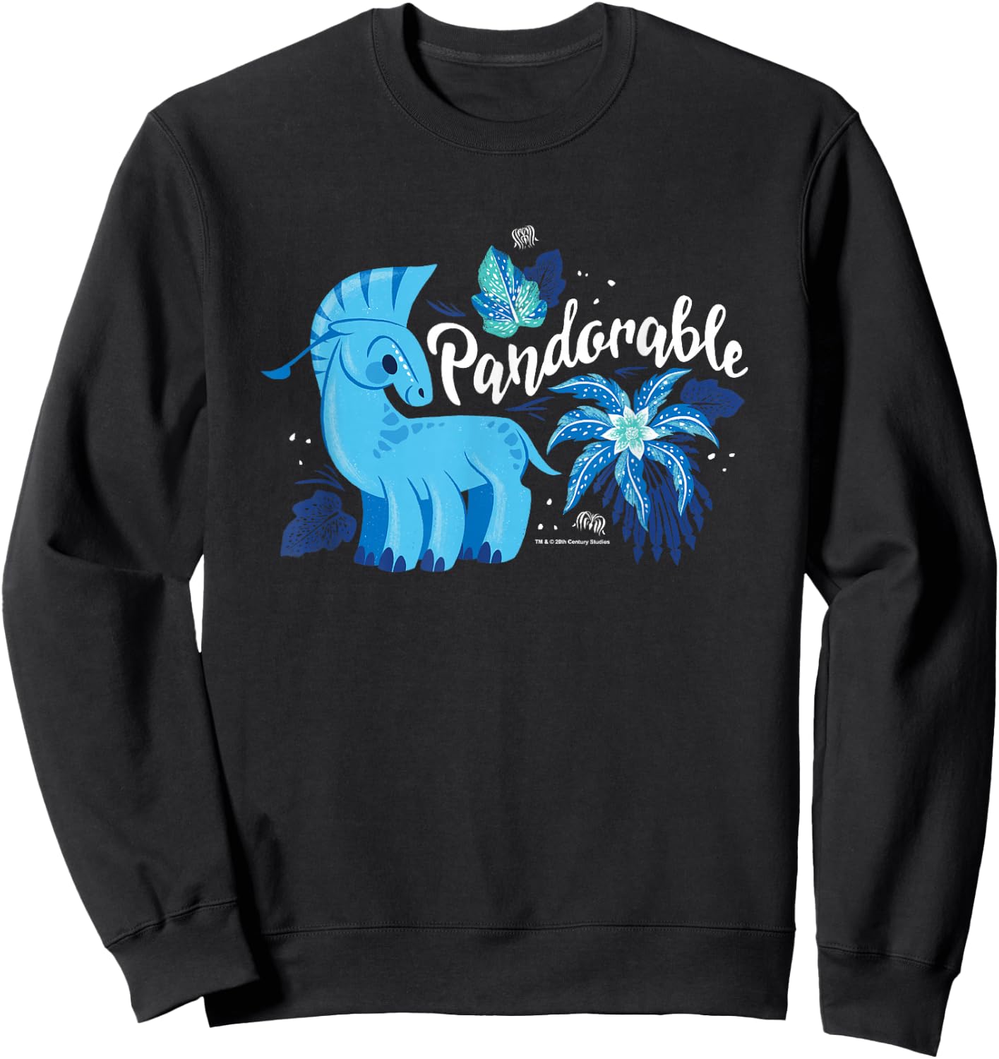 Avatar Pandorable Awesome Direhorse Big Chest Logo Sweatshirt - Sweatshirt | Black