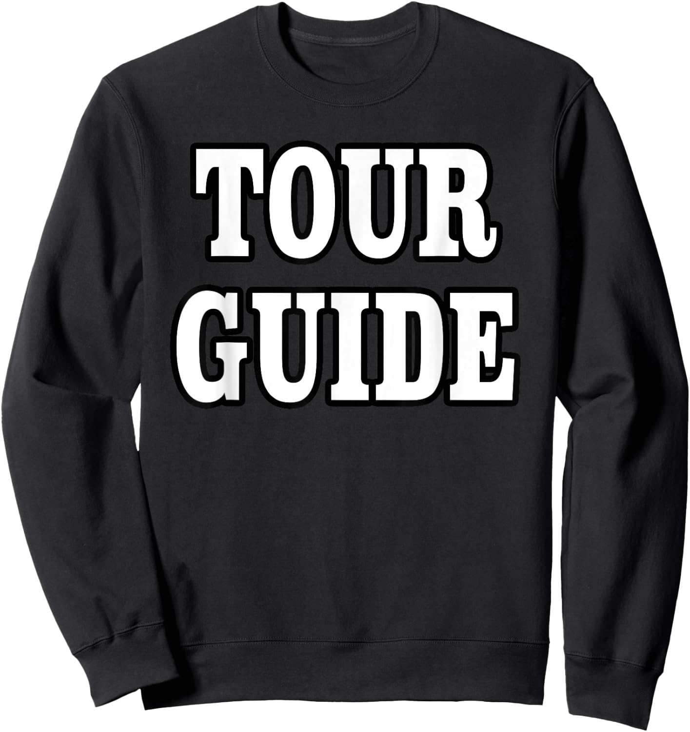 Uniforme Officiel du Guide Touristique Sweatshirt - Sweatshirt | Black