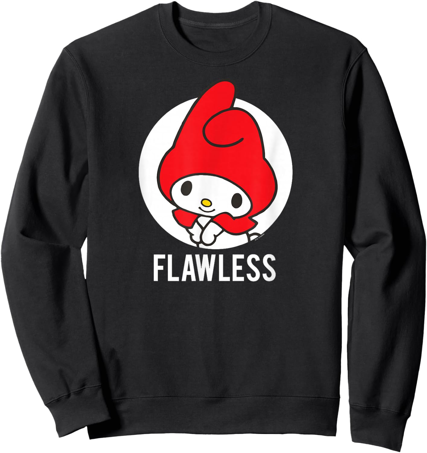 My Melody Flawless Sweatshirt - Sweatshirt | Black