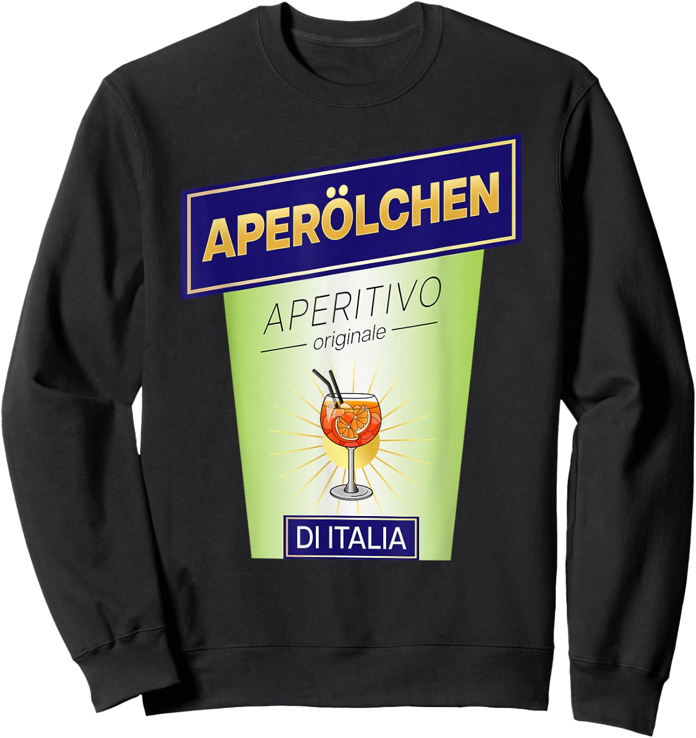 Carnival Fancy Dress X APEROOLCHEN Costume Bottle Fancy Dress , black Sweatshirt - Sweatshirt | Black