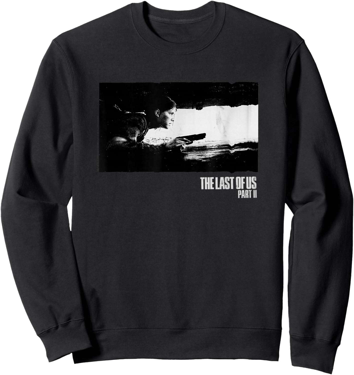 The Last of Us Ellie Crawling Sweatshirt - Sweatshirt | Black