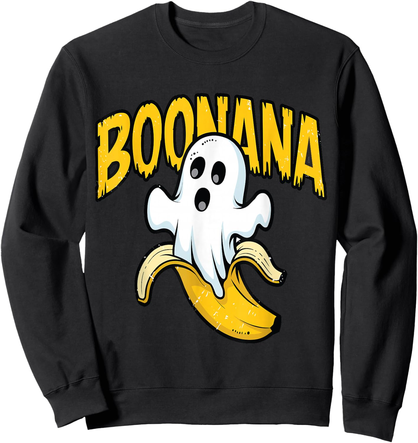 Funny Boonana Halloween Shirt Kids Teens Adults Sweatshirt - Sweatshirt | Black