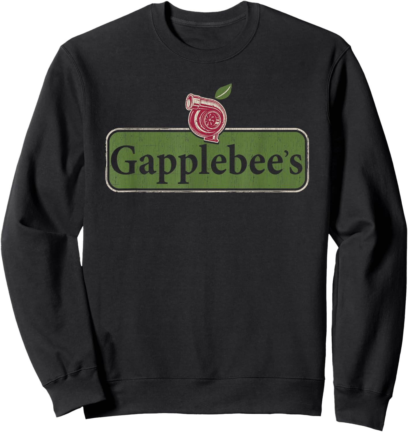 Vintage Gapplebee's Drag Racing - Funny Car Guy Sweatshirt - Sweatshirt | Black