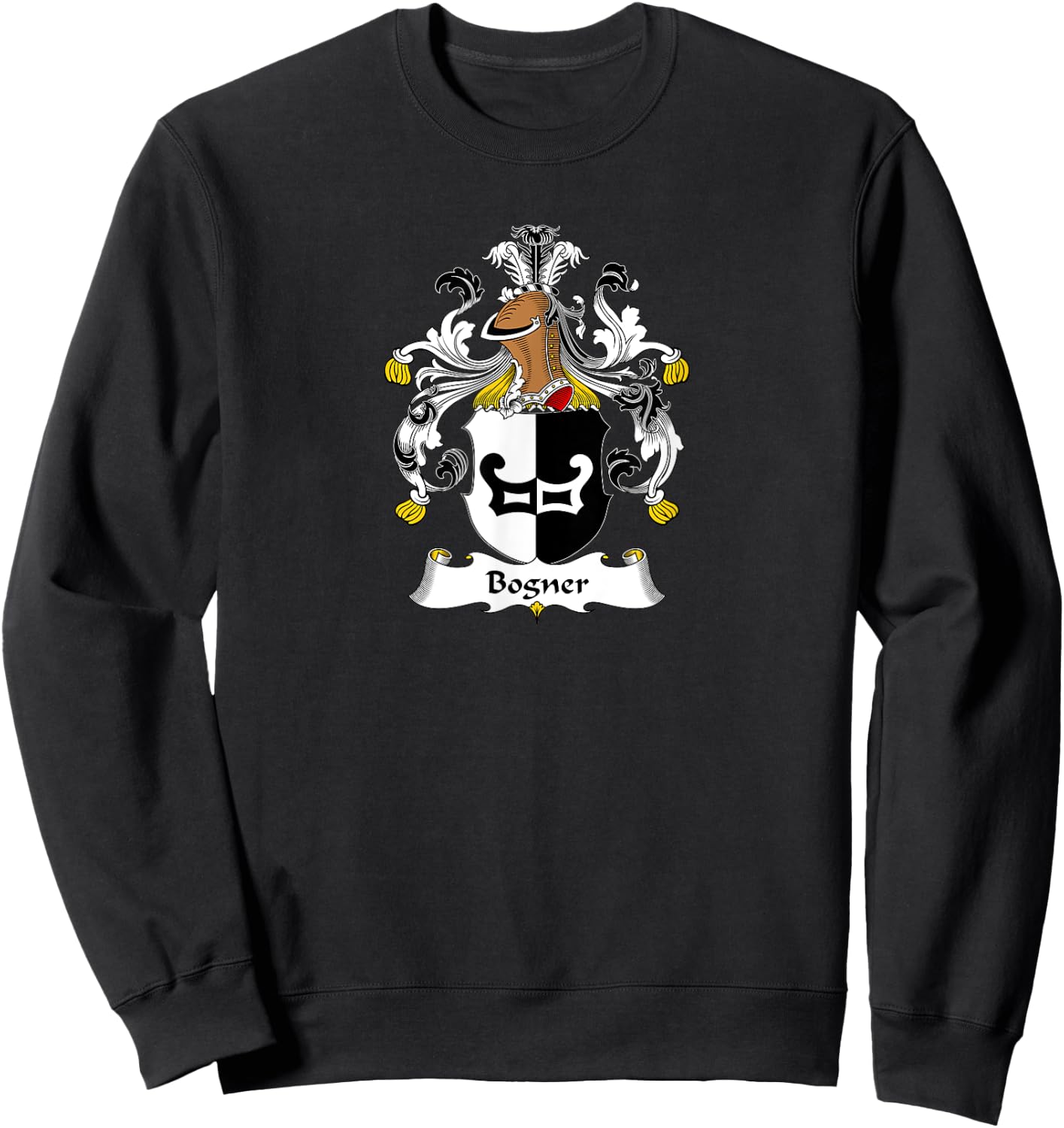 Bogner Coat of Arms - Family Crest Sweatshirt - Sweatshirt | Black