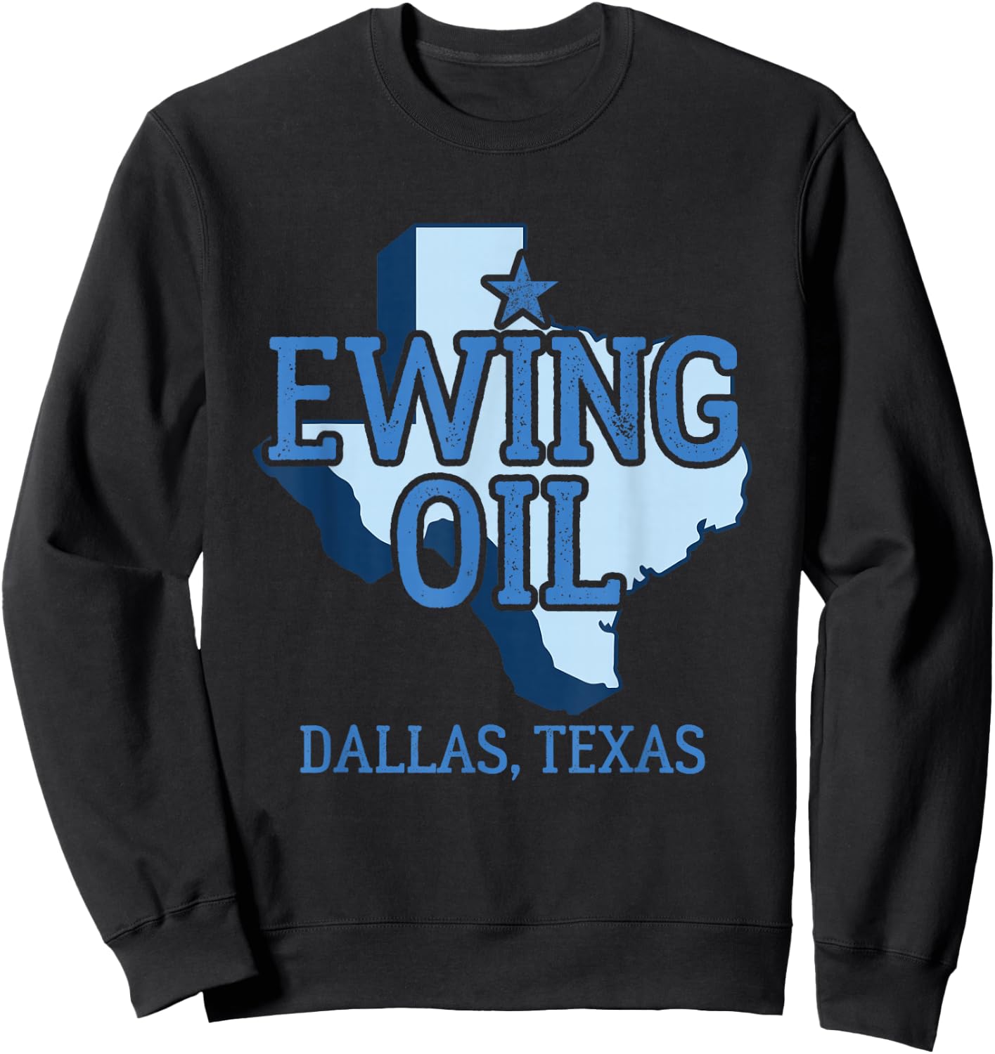 Ewing Oil Sweatshirt - Sweatshirt | Black