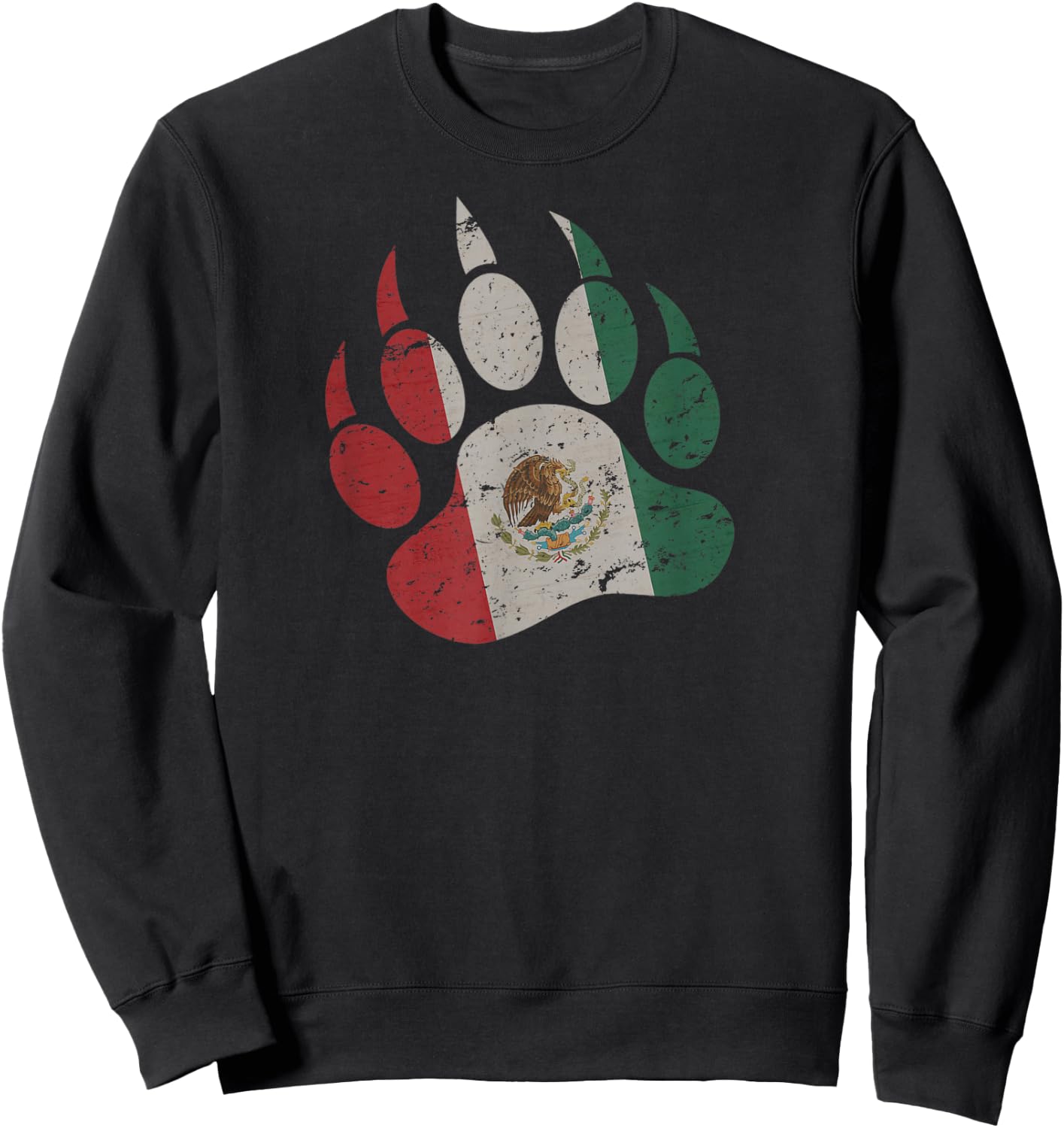Mexican Bear Paw - Gay Bear Sweatshirt - Sweatshirt | Black