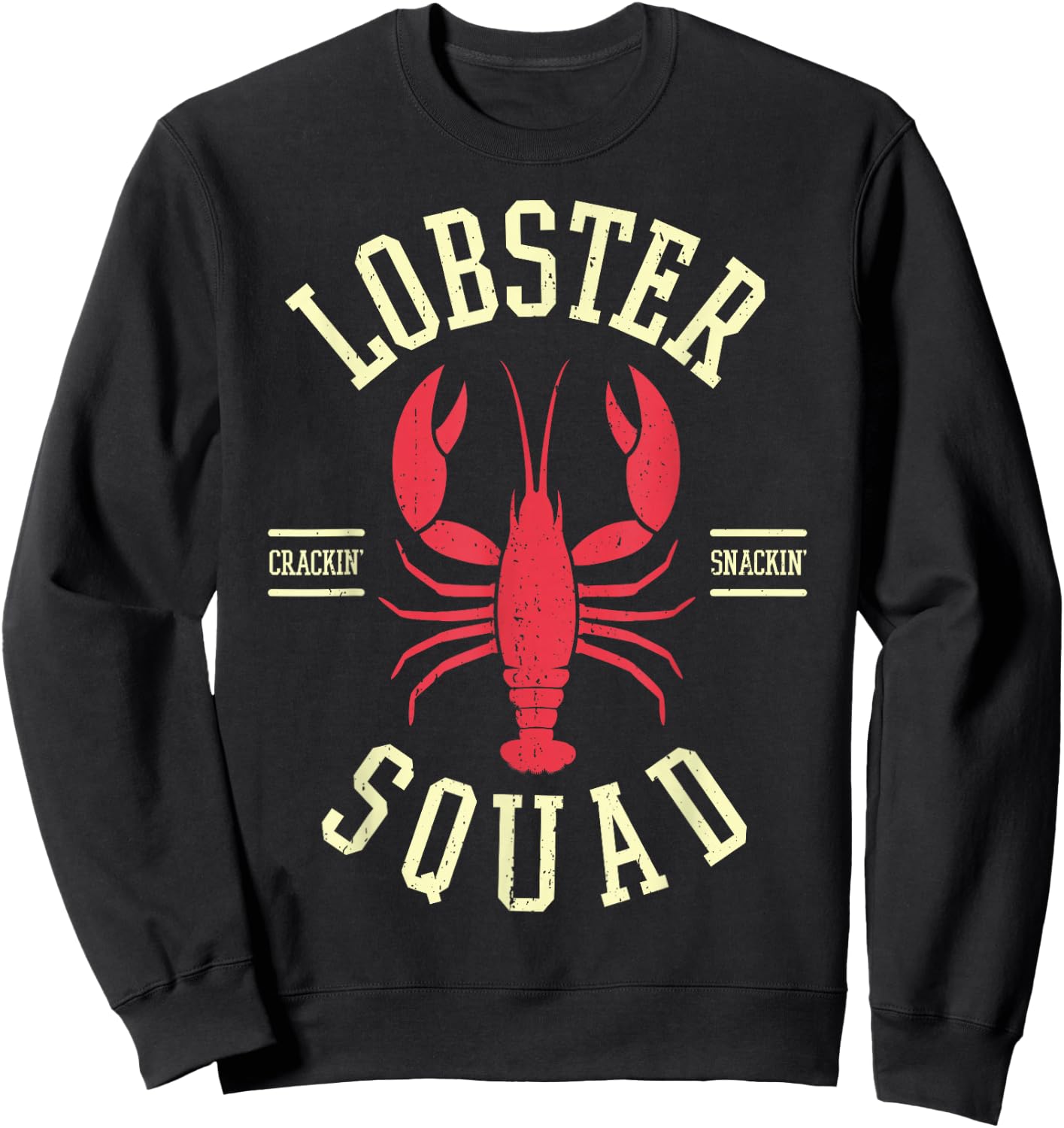 Lobster Squad Lobster Festival I Lobster Enthusiasts Sweatshirt - Sweatshirt | Black