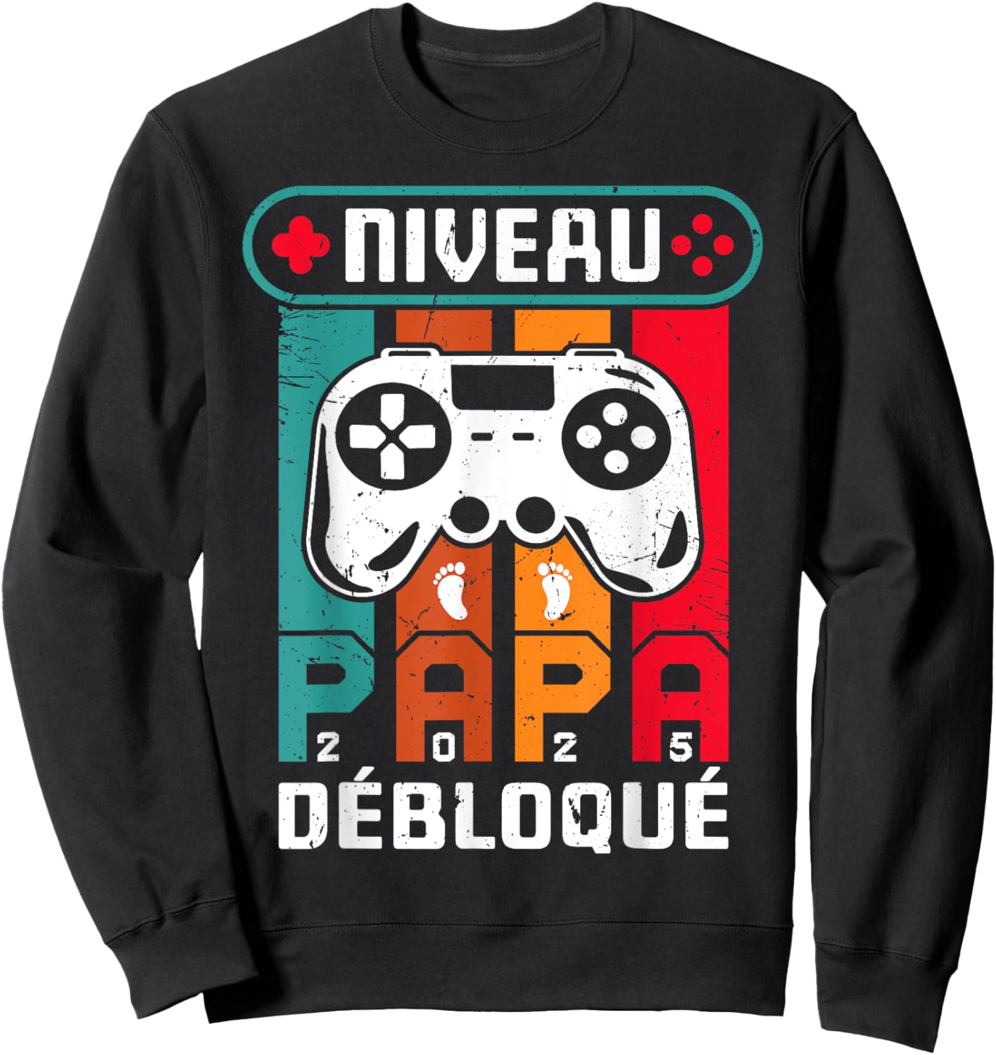 Dad Gamer Announces Pregnancy To Husband Future Dad Geek 2025 , Black, S Sweatshirt - Sweatshirt | Black