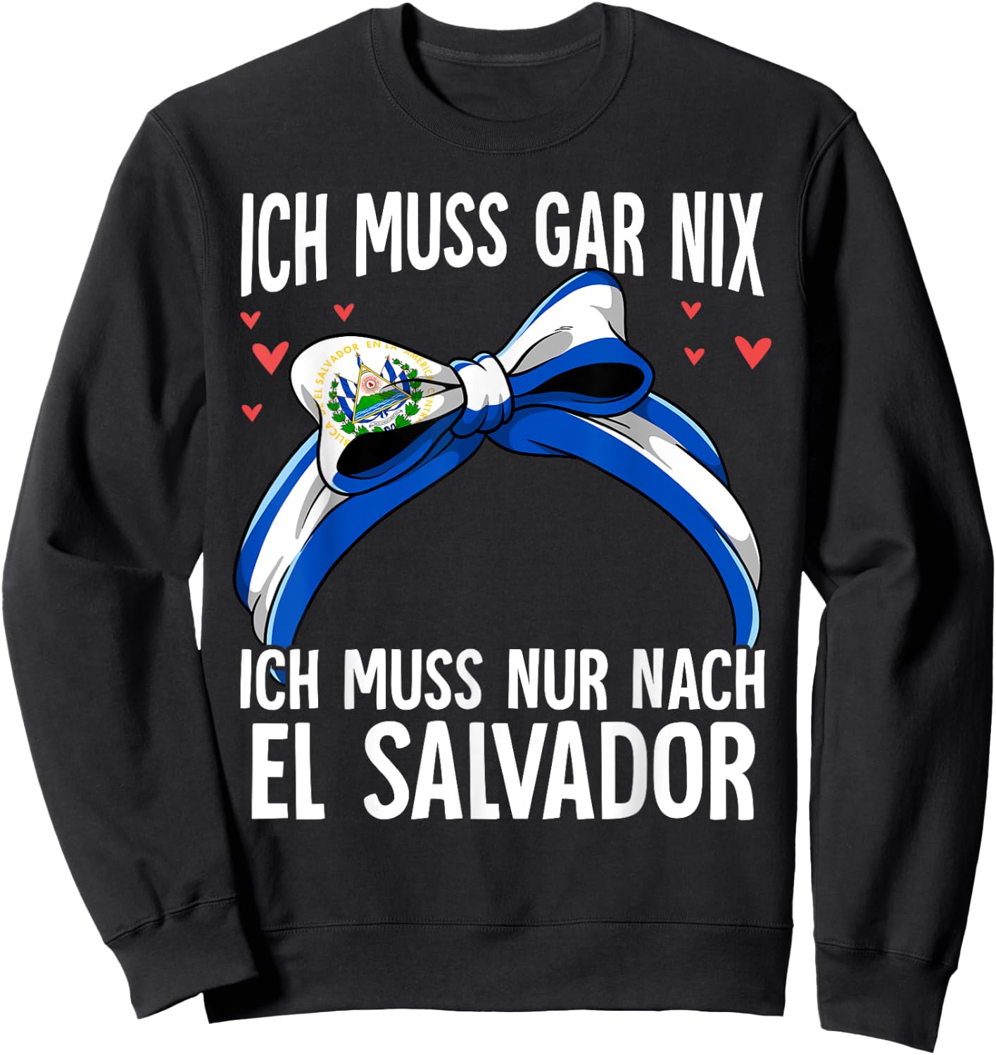 El Salvador Sweatshirt - Sweatshirt | Black