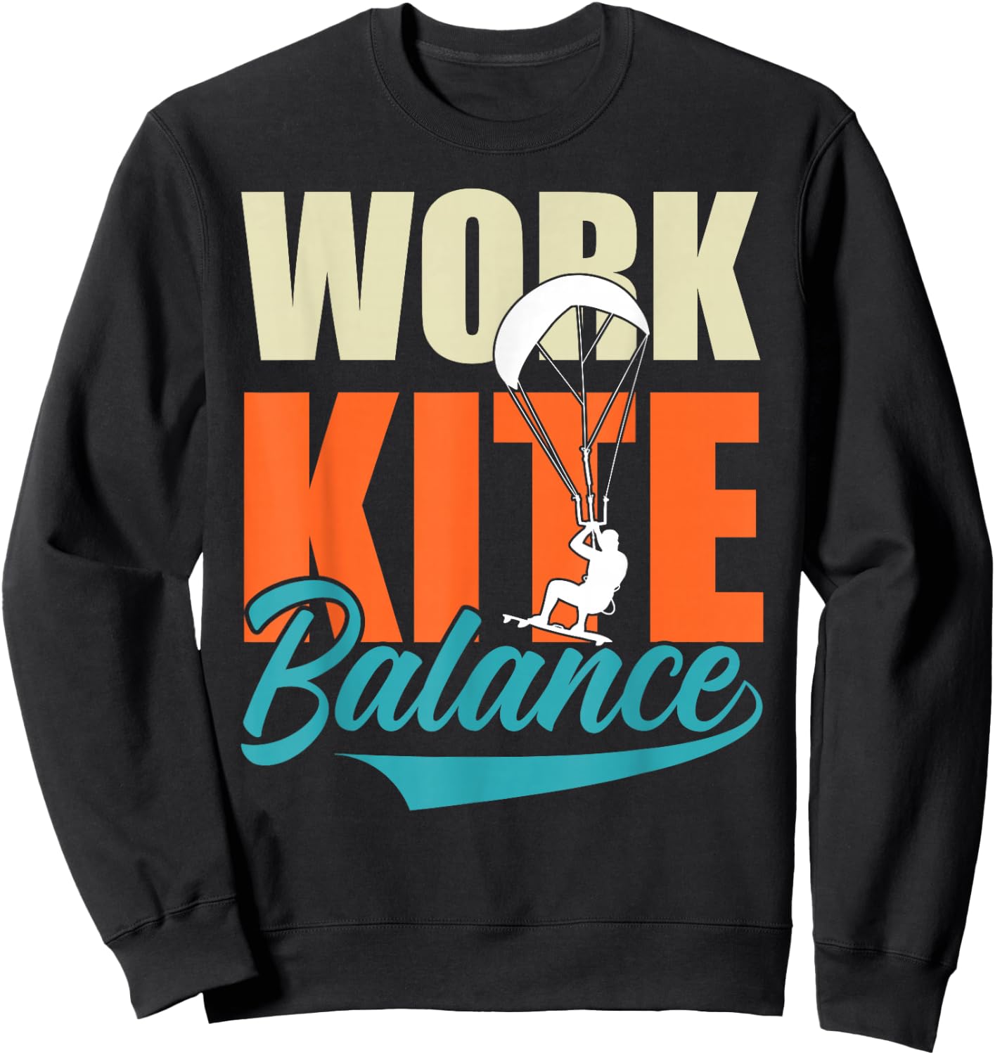 Kitesurfen Sweatshirt - Sweatshirt | Black