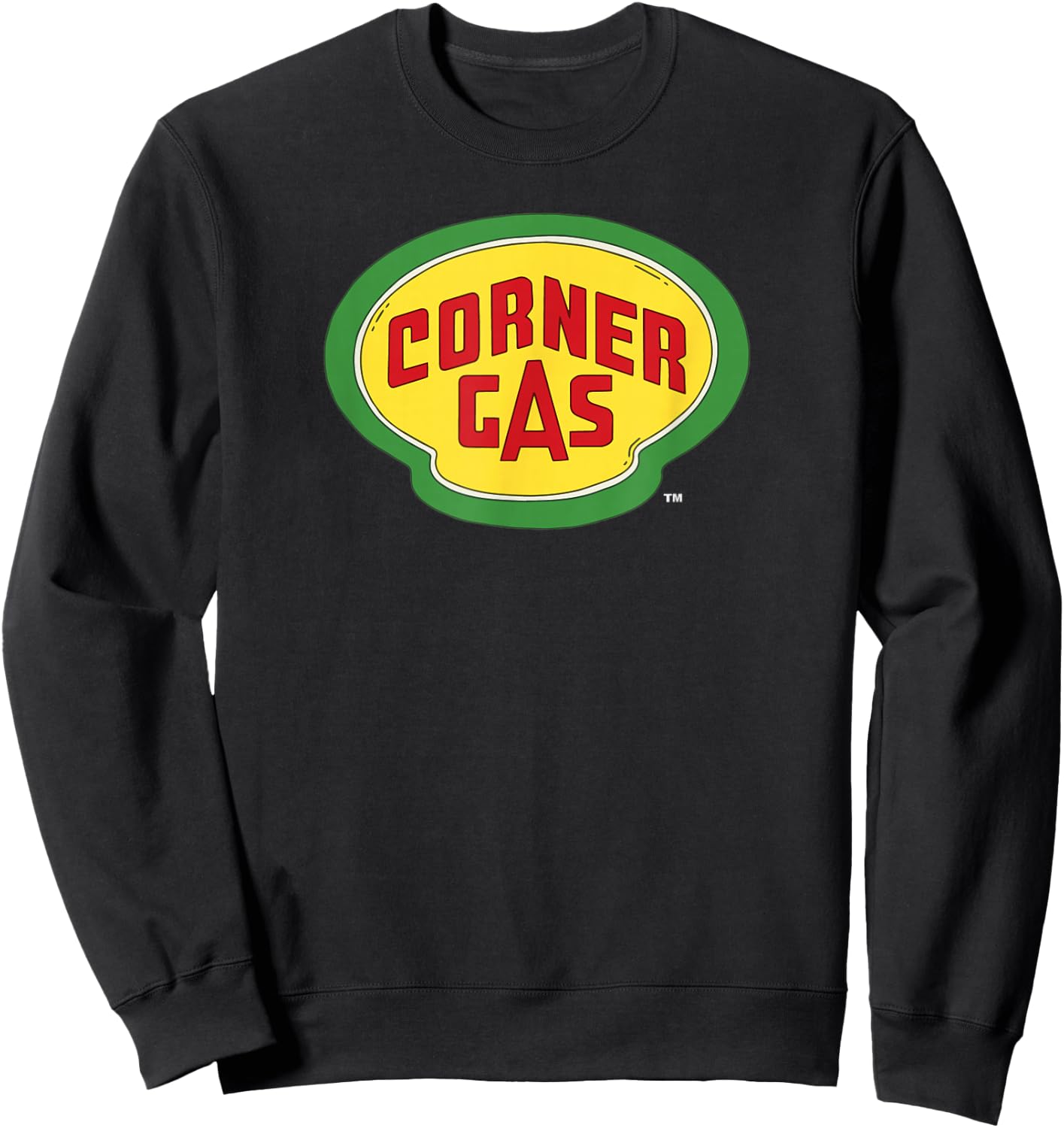 Corner Gas: Logo w/White Text Small Sweatshirt - Sweatshirt | Black