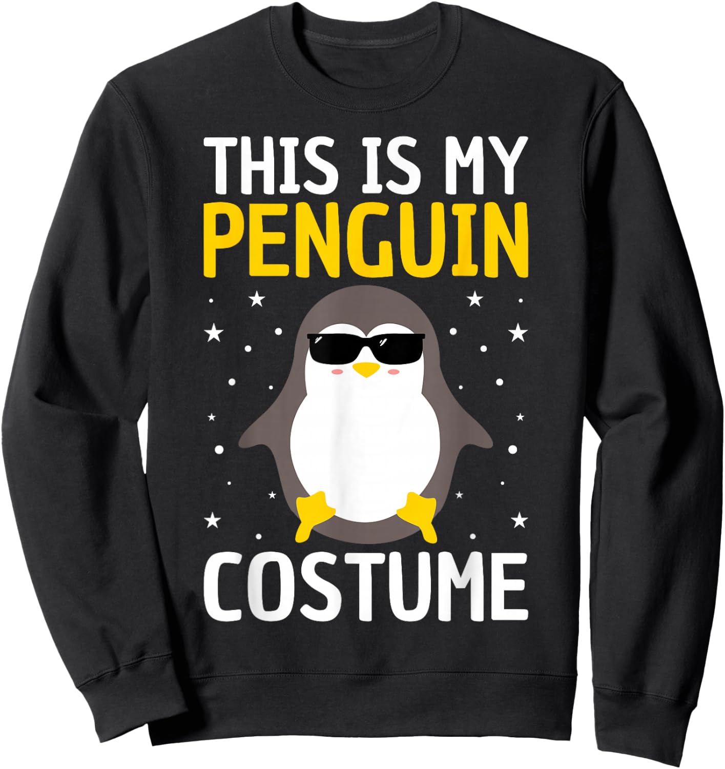 My Penguin Costume Men Women Kid Penguin Lover Funny Penguin Sweatshirt - Sweatshirt | Black
