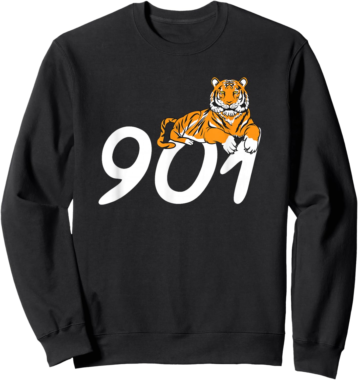 901 Memphis City Tennessee Design Gift Sweatshirt - Sweatshirt | Black