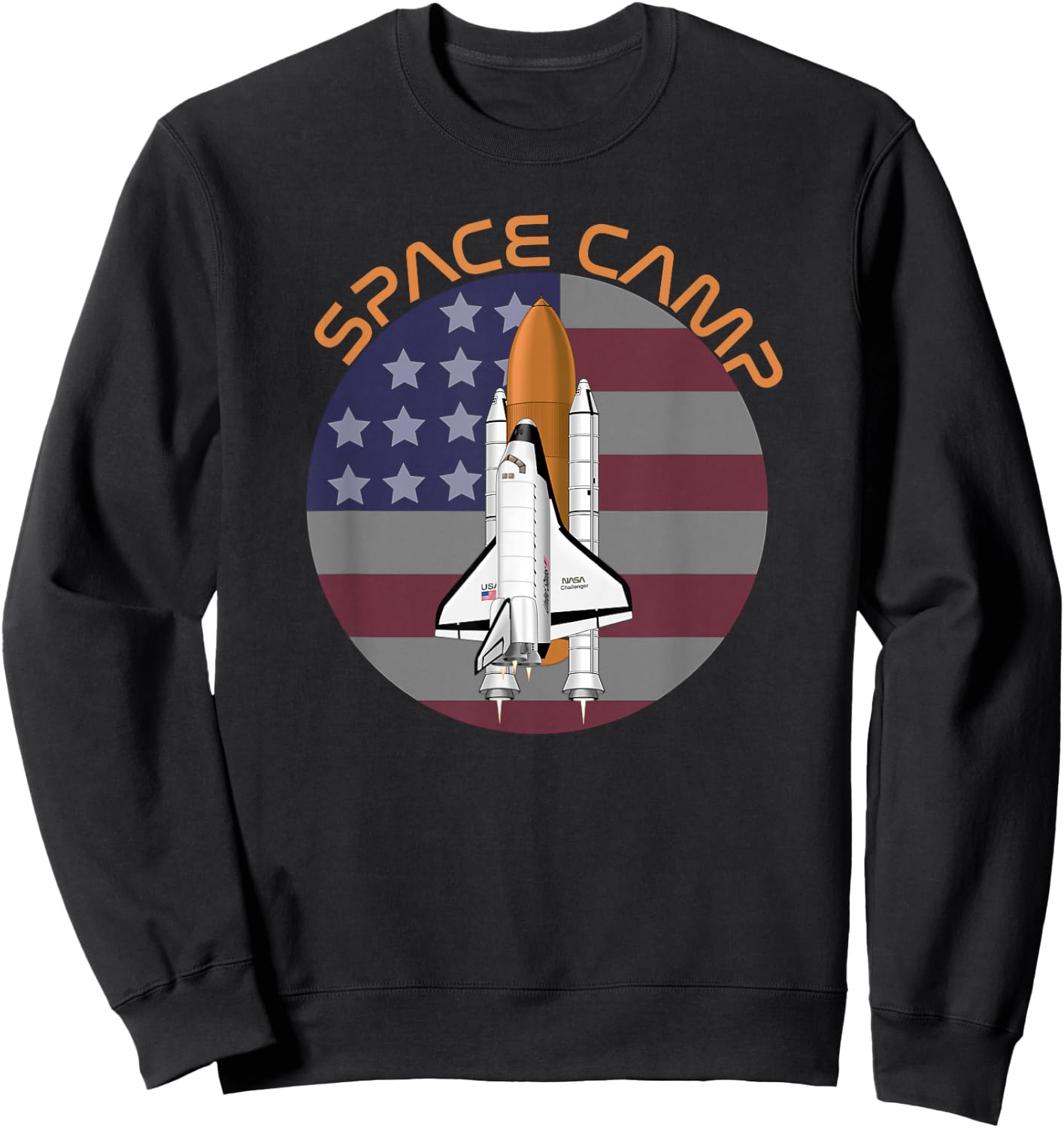 NASA Space Camp Sweatshirt - Sweatshirt | Black