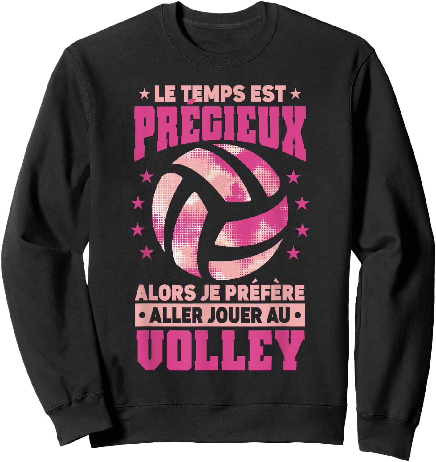 Volleyball Coach Humor Volleyball Women , Black, S Sweatshirt - Sweatshirt | Black