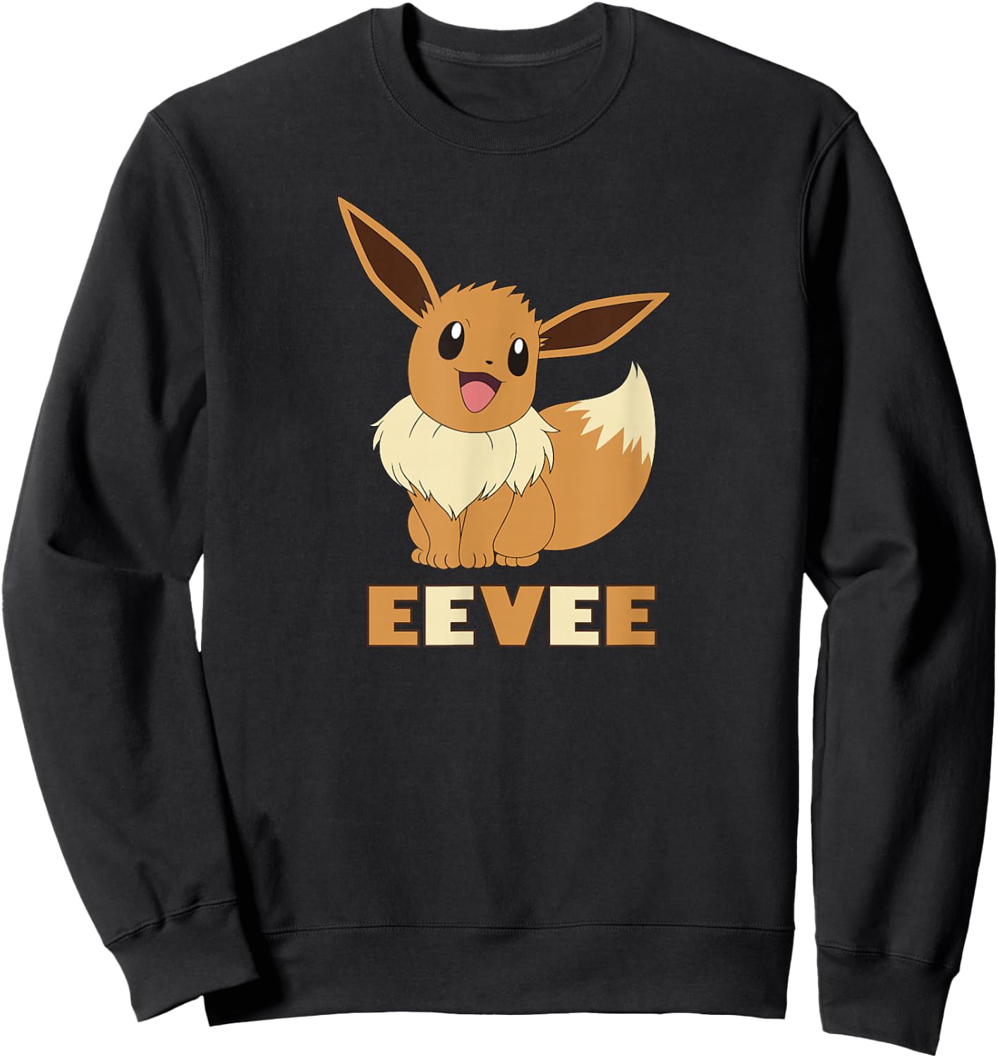 Pokémon - Eevee Sweatshirt - Sweatshirt | Black