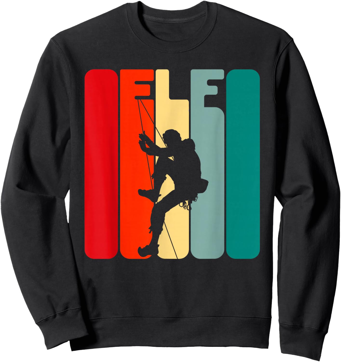 Kletterer Boulderer 11 Jahre Jungen Klettern 11 Geburtstag Sweatshirt - Sweatshirt | Black