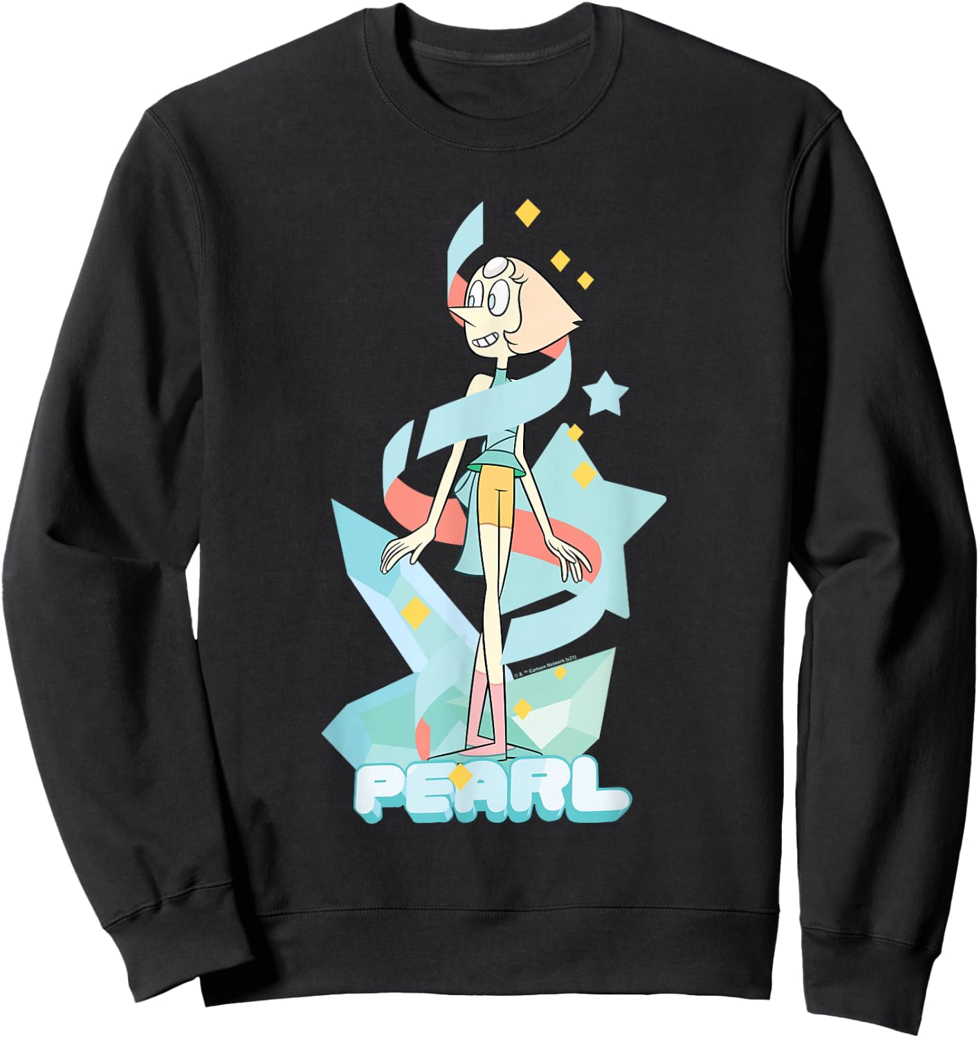 Steven Universe Pearl Power Sweatshirt - Sweatshirt | Black
